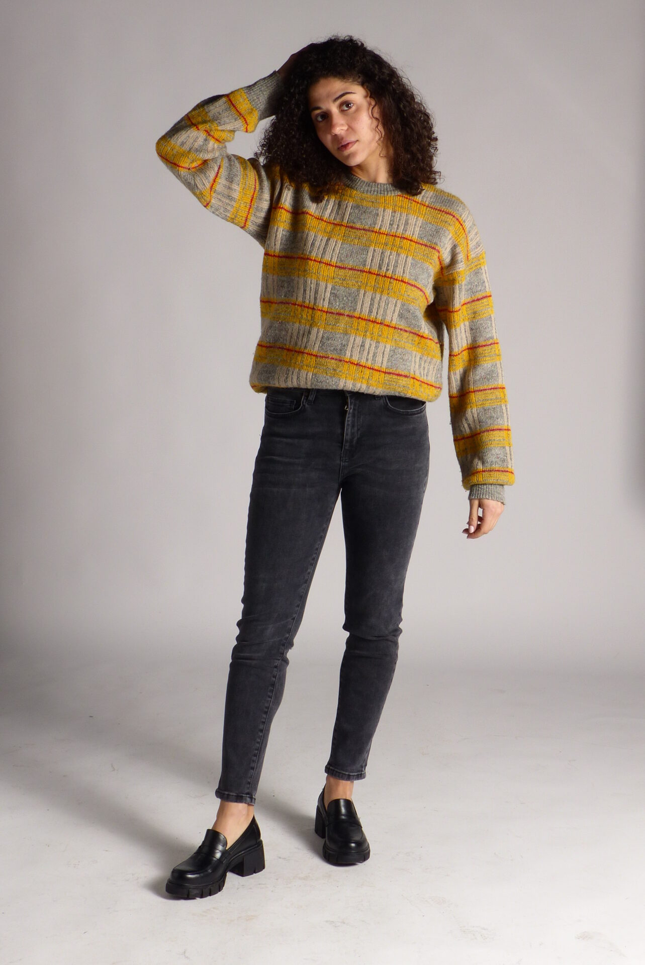 AA Spontané Slim jean slim noir délavé stretch confort