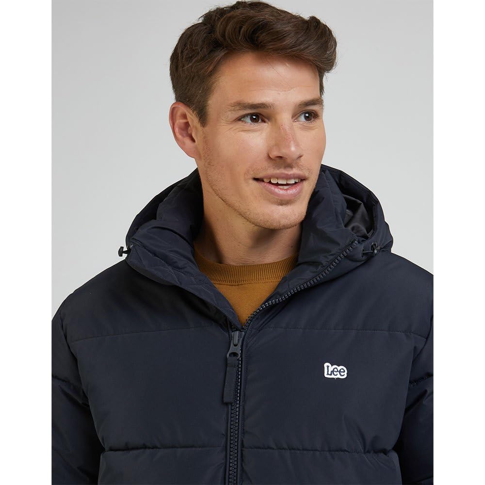 Lee Puffer Jacket veste matelassée noir coupe regular