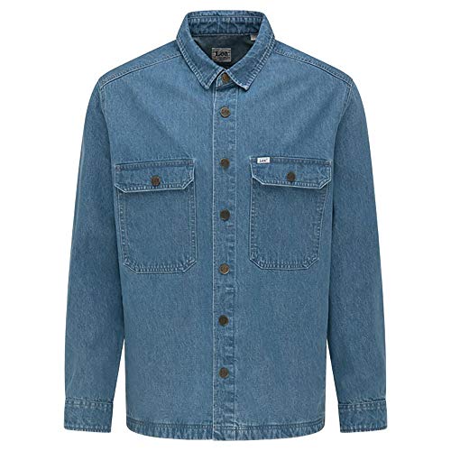 Lee Workwear Overshirt surchemise jean homme vert S