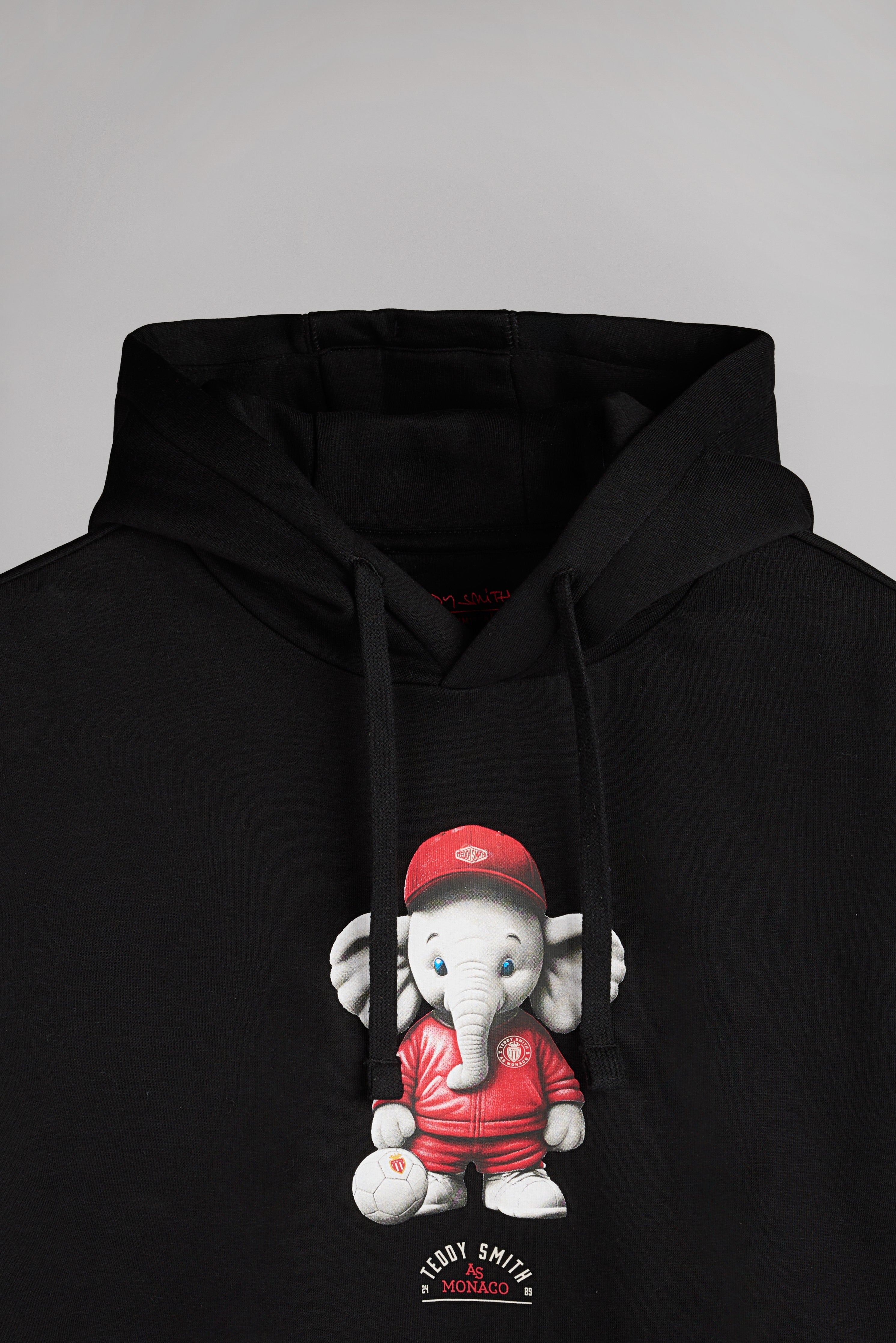 Teddy Smith S-Mascotte Hood sweat capuche noir homme