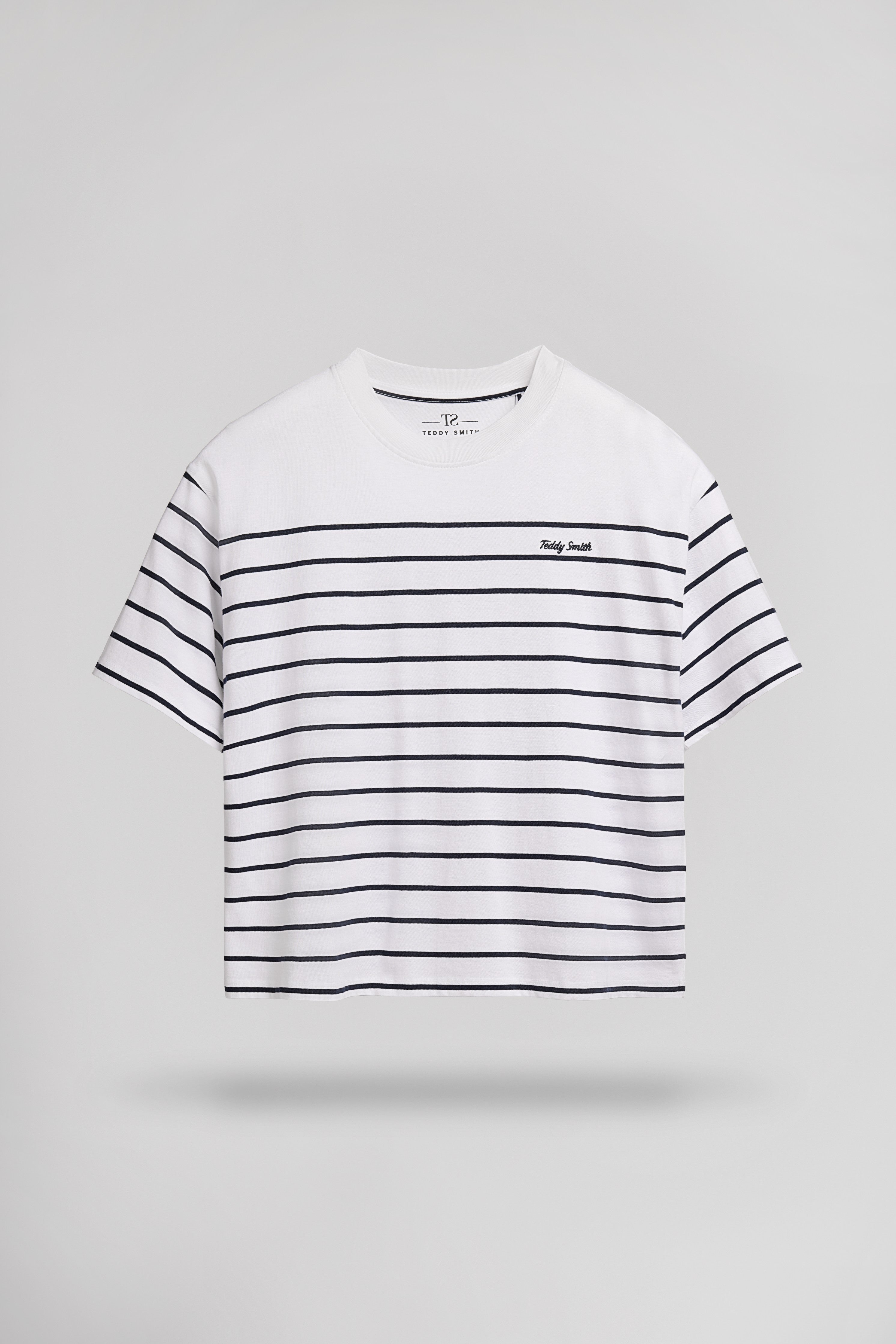 Teddy Smith T-Carla Stripes t-shirt rayé dark navy femme