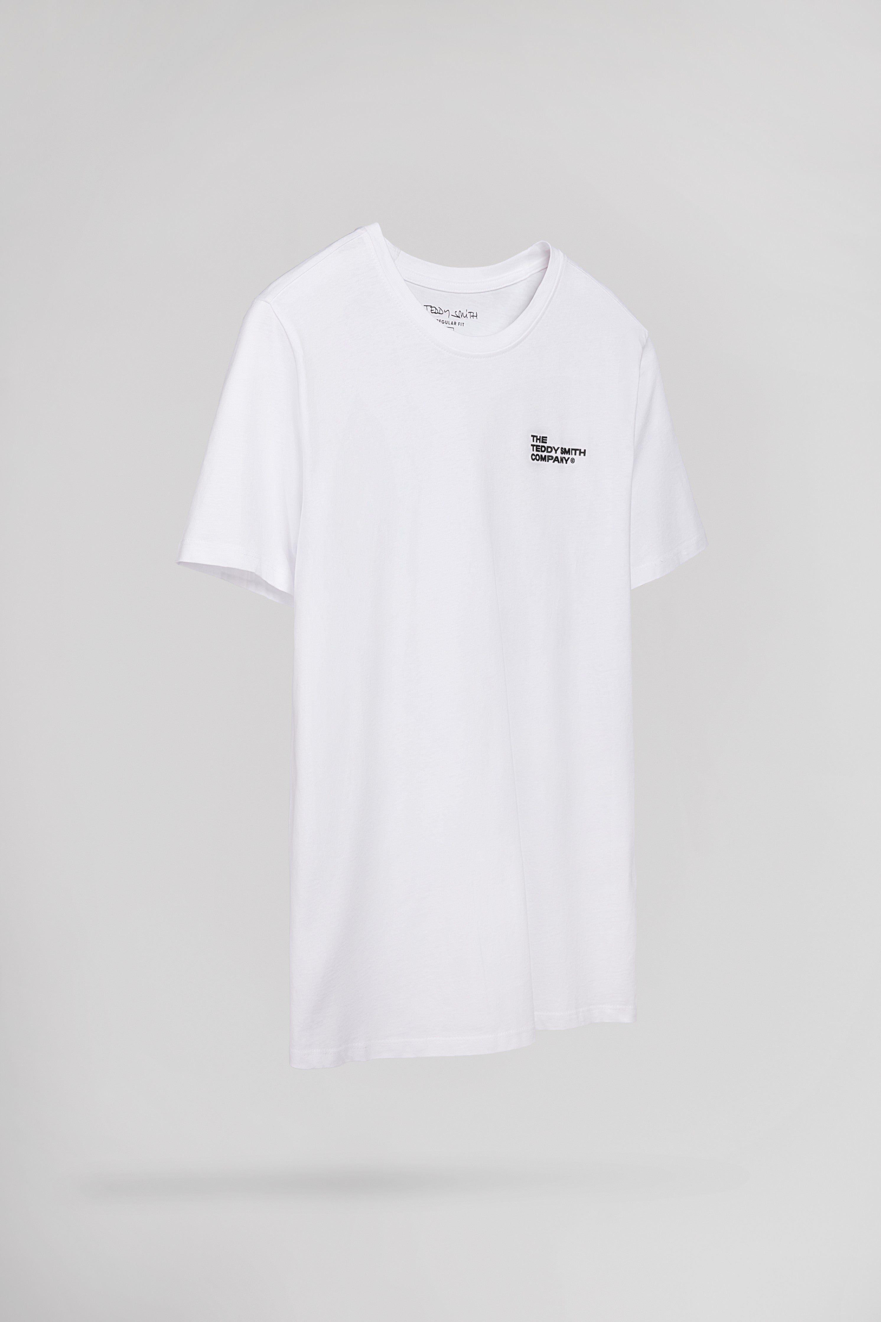 Teddy Smith T-Pany MC t-shirt homme blanc coton