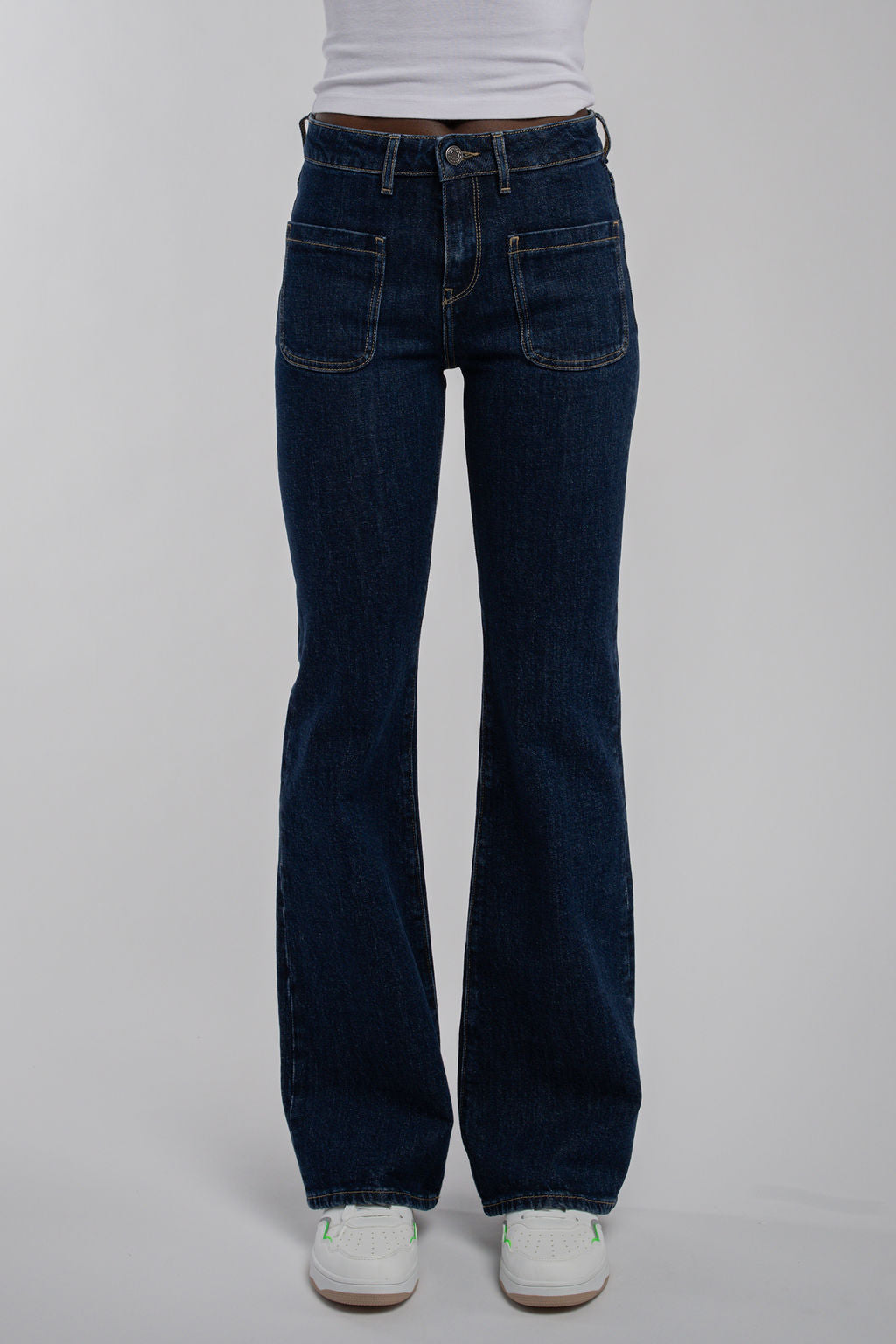 Teddy Smith P-Diams BC jean droit femme encre denim coton