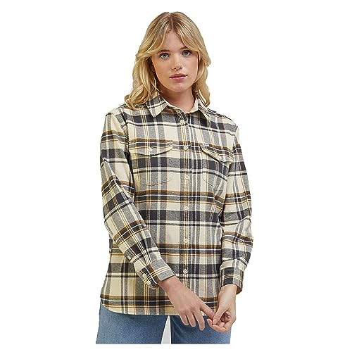Lee Working West Chemise Femme XL bleu dusty navy