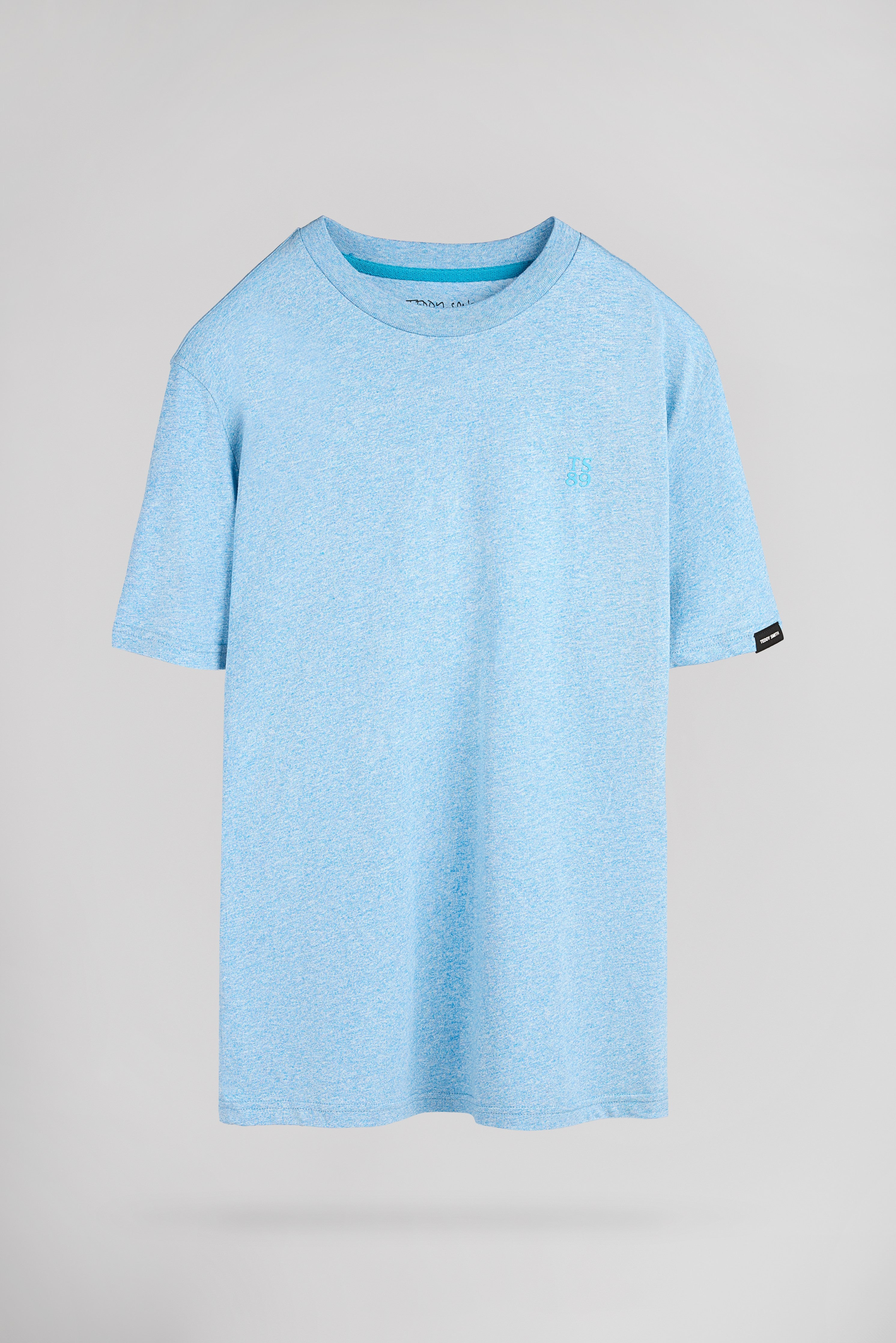 Teddy Smith T-Narvik MC t-shirt bleu paon