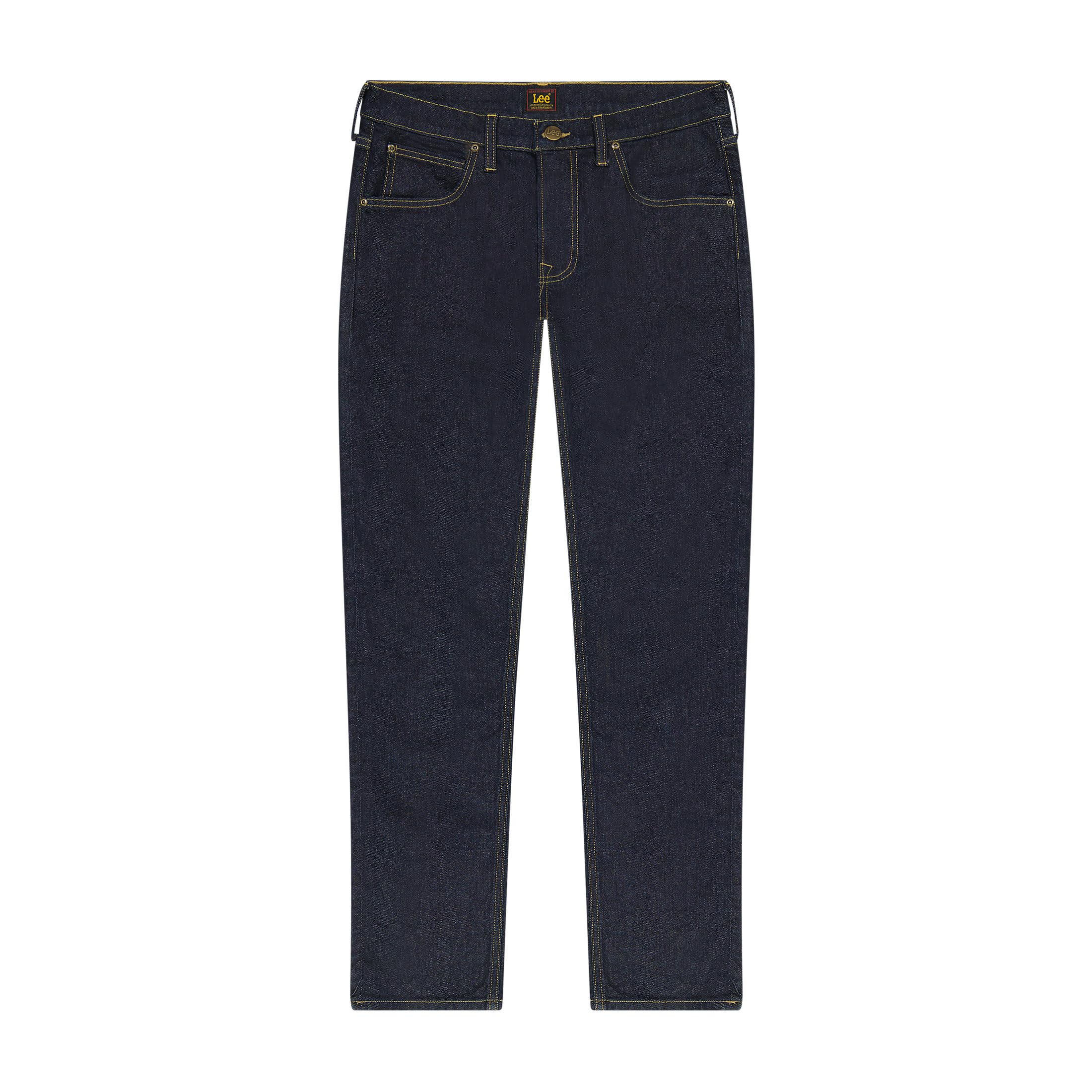 Lee Luke jean homme droit Rinse Blue Denim denim
