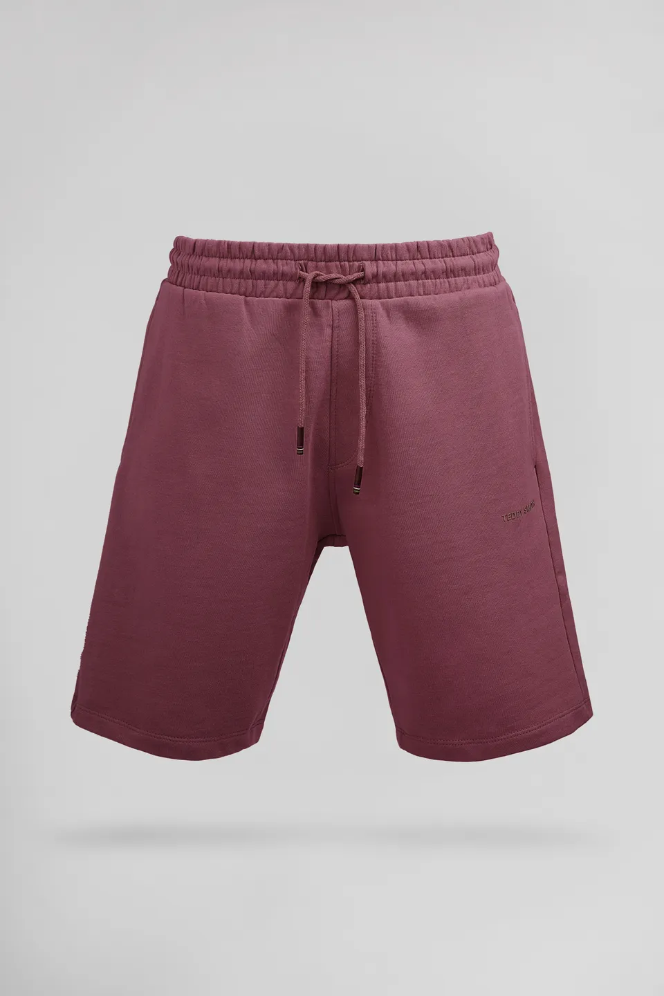 Teddy Smith S-Narky SH short molleton framboise homme