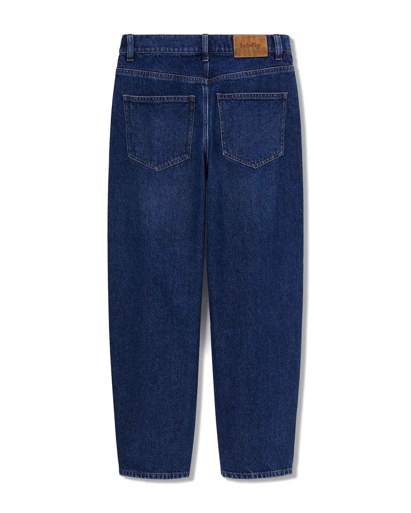 Labdip Jemma Blue Stone jean ballon bleu taille haute
