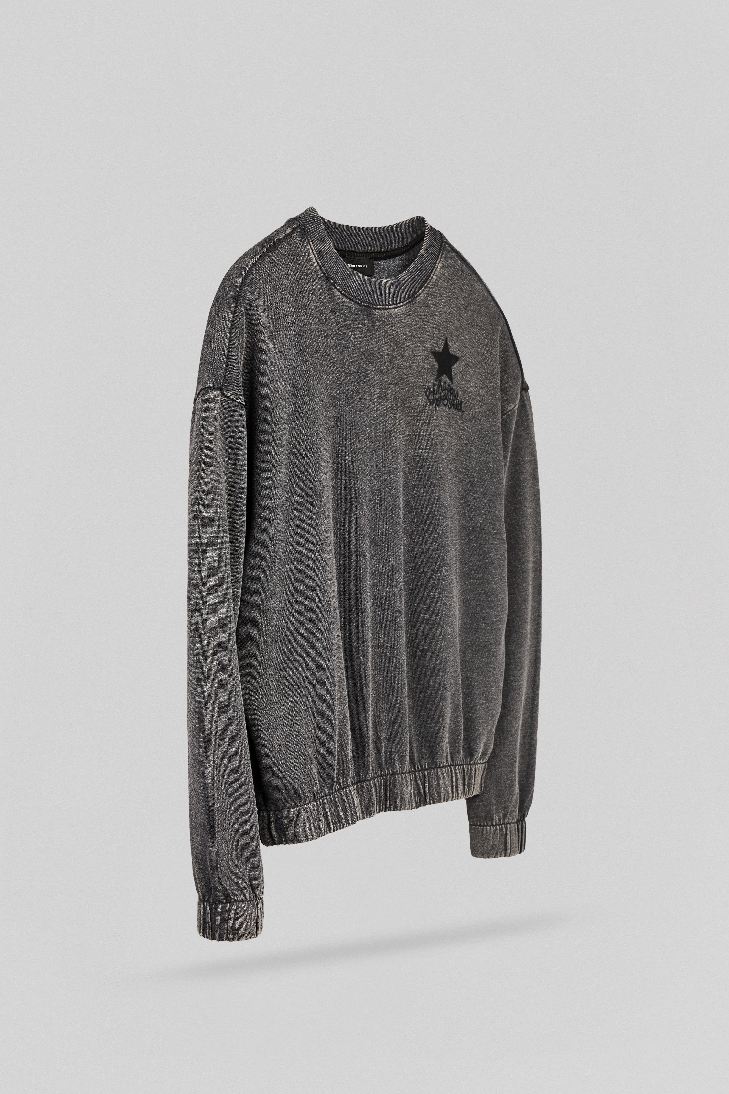 Teddy Smith S-Amour RC Jr sweat noir fille