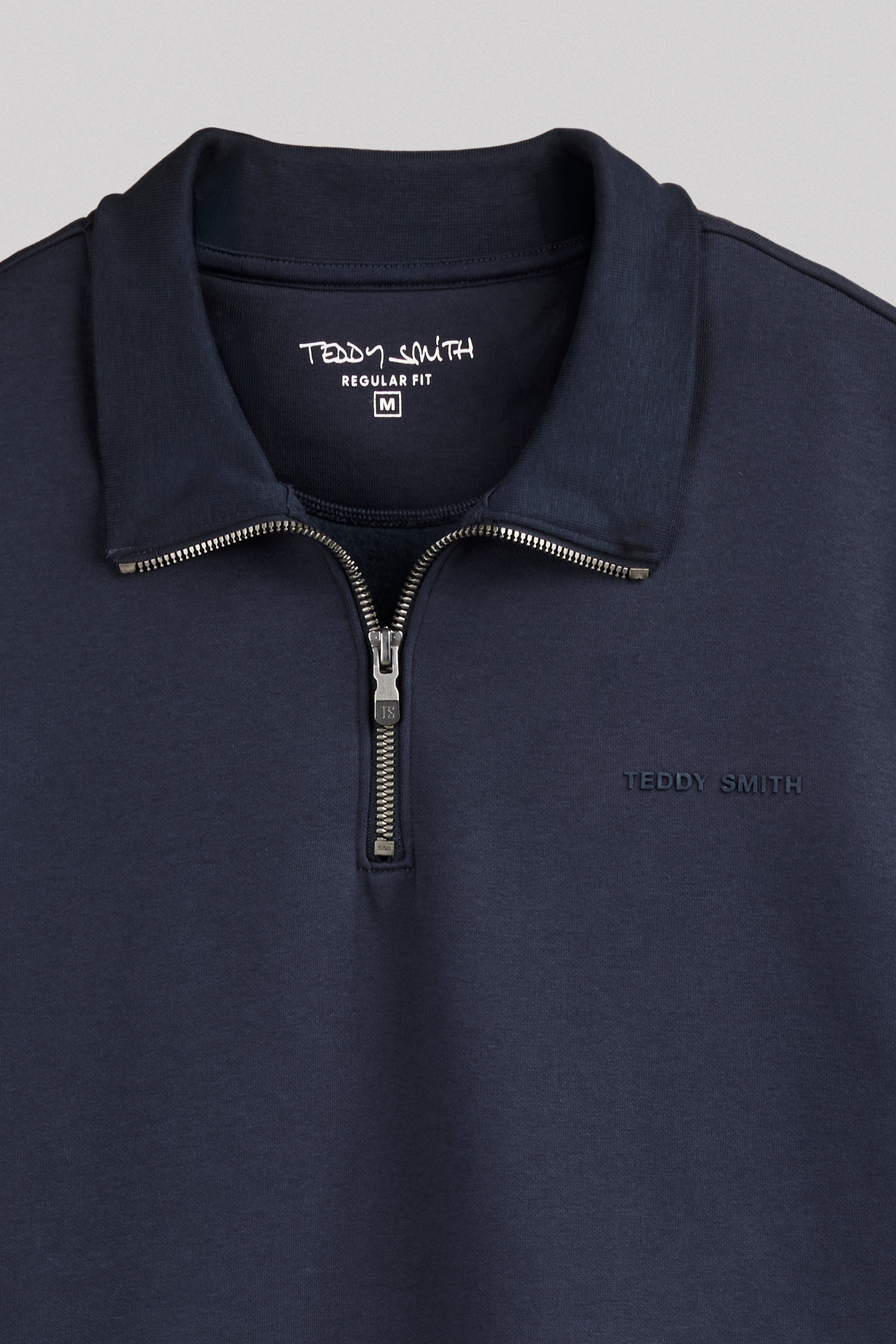 Teddy Smith S-Loan sweat total navy molletonné