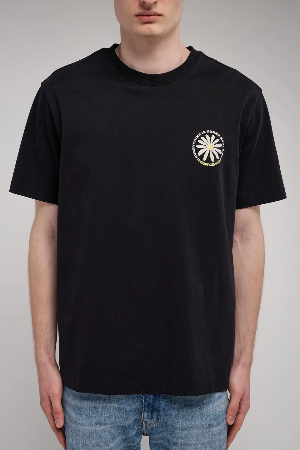 Teddy Smith T-Matteo MC t-shirt noir ample