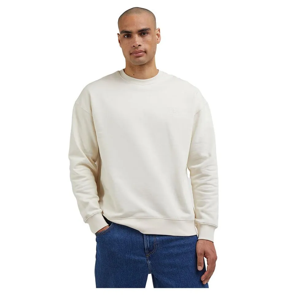 Lee Loose Crew SWS sweat homme S col rond molleton