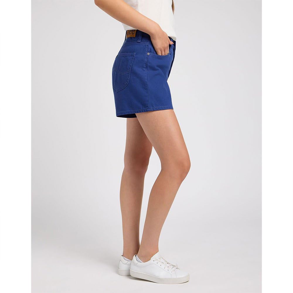 Lee Carol short jean femme coupe décontractée denim