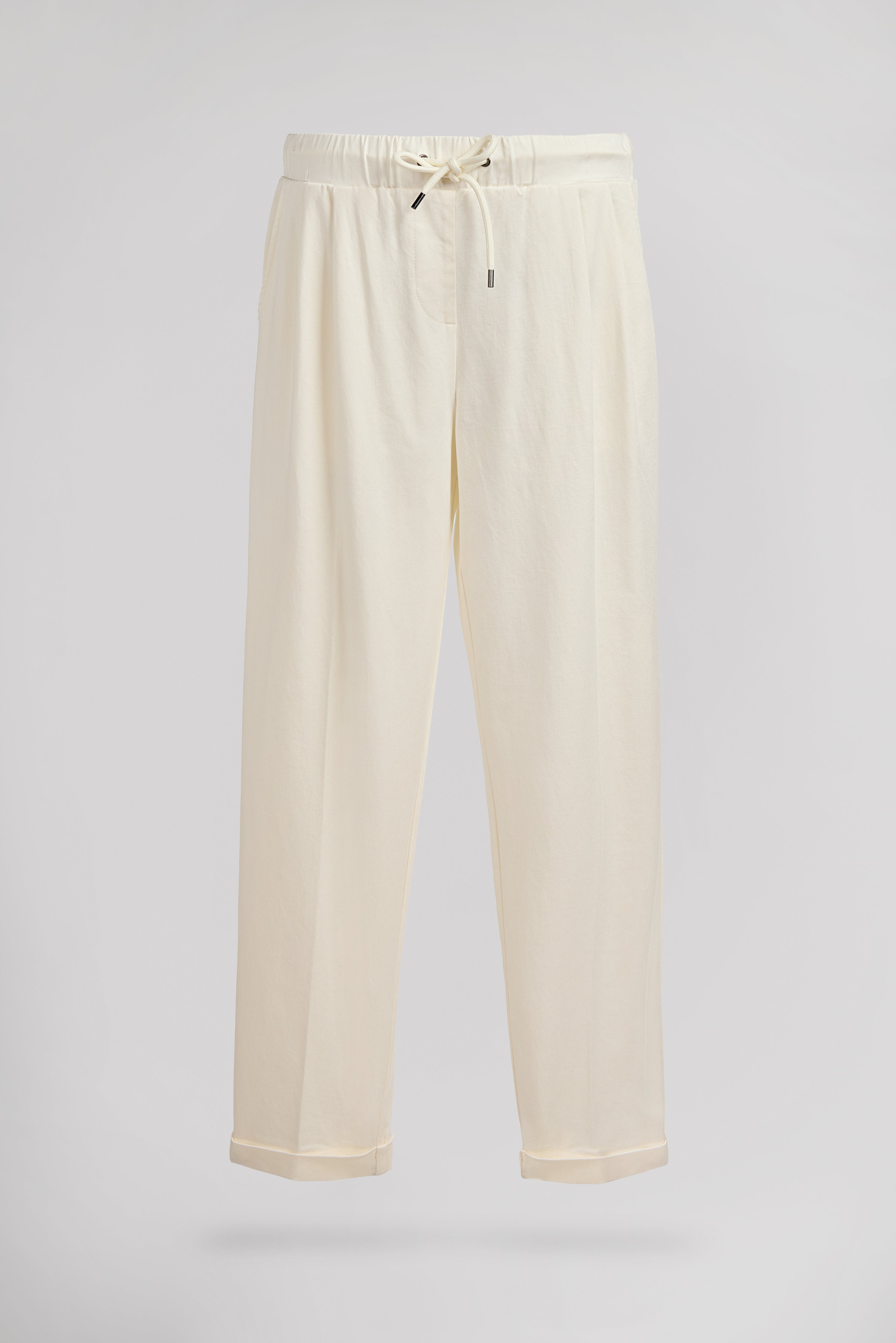 Teddy Smith Jogo Lyoc pantalon femme middle white satiné