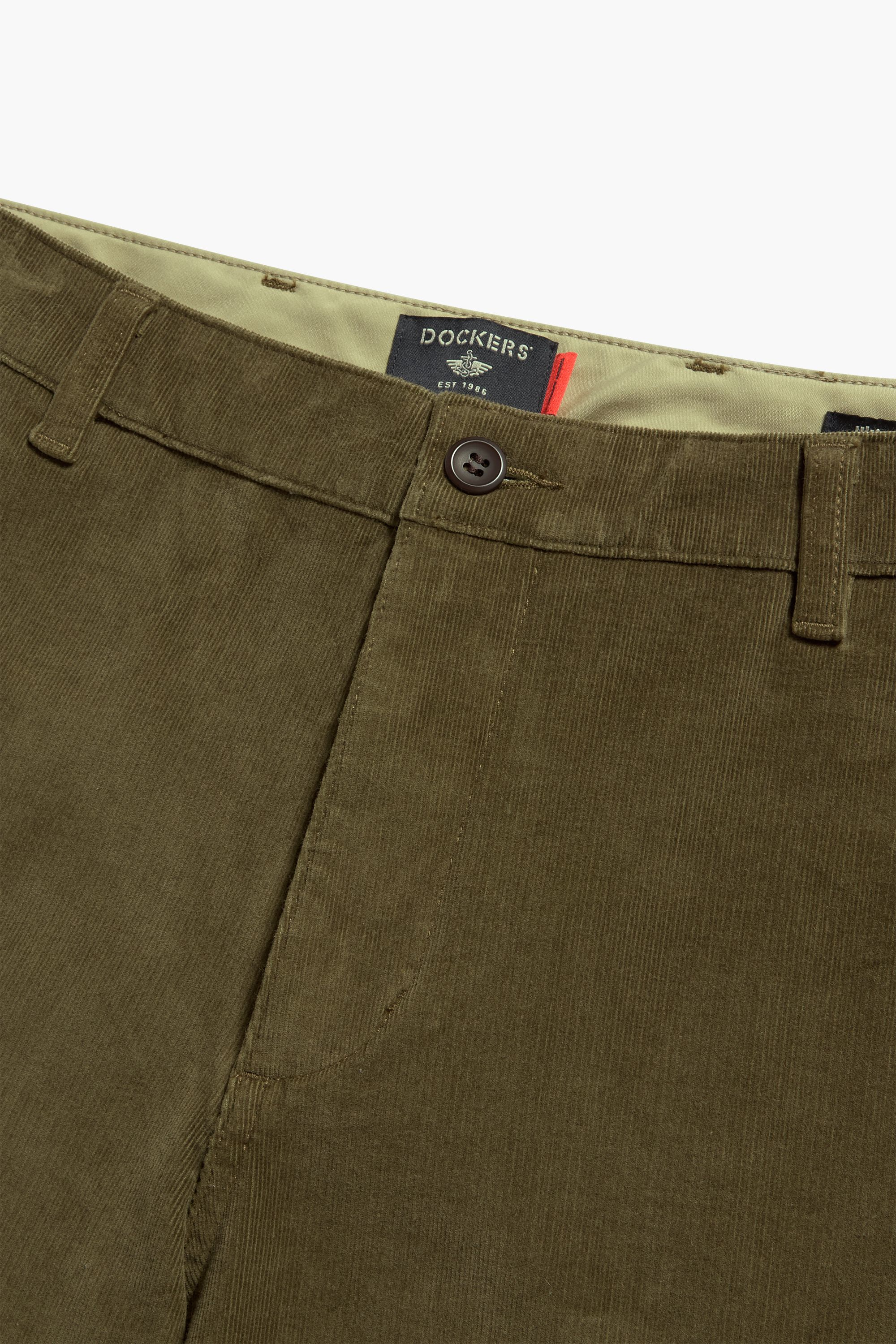 Dockers Ultimate Slim Fit chino vert Moss stretch