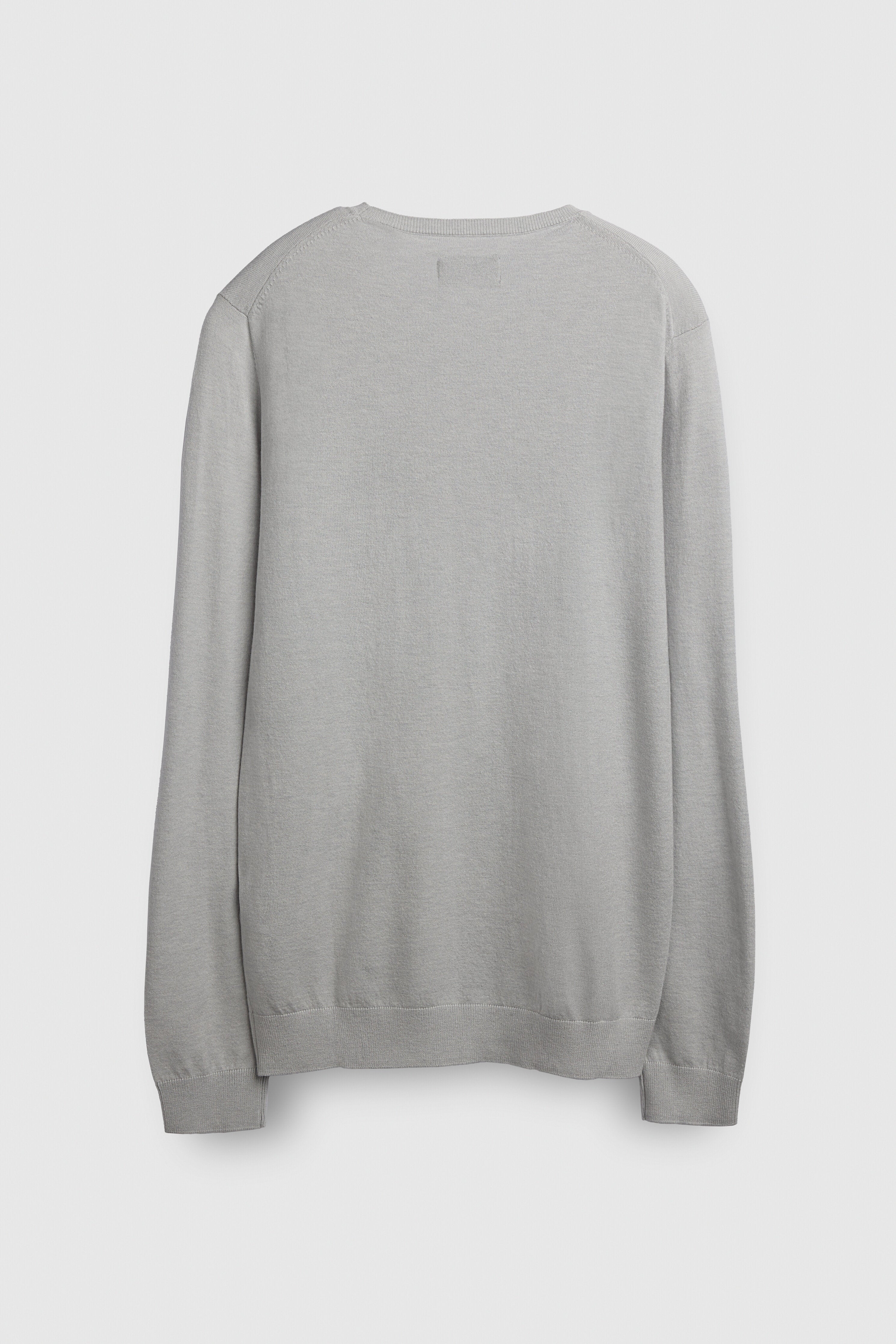 Teddy Smith P-Marc pull col rond gris clair homme