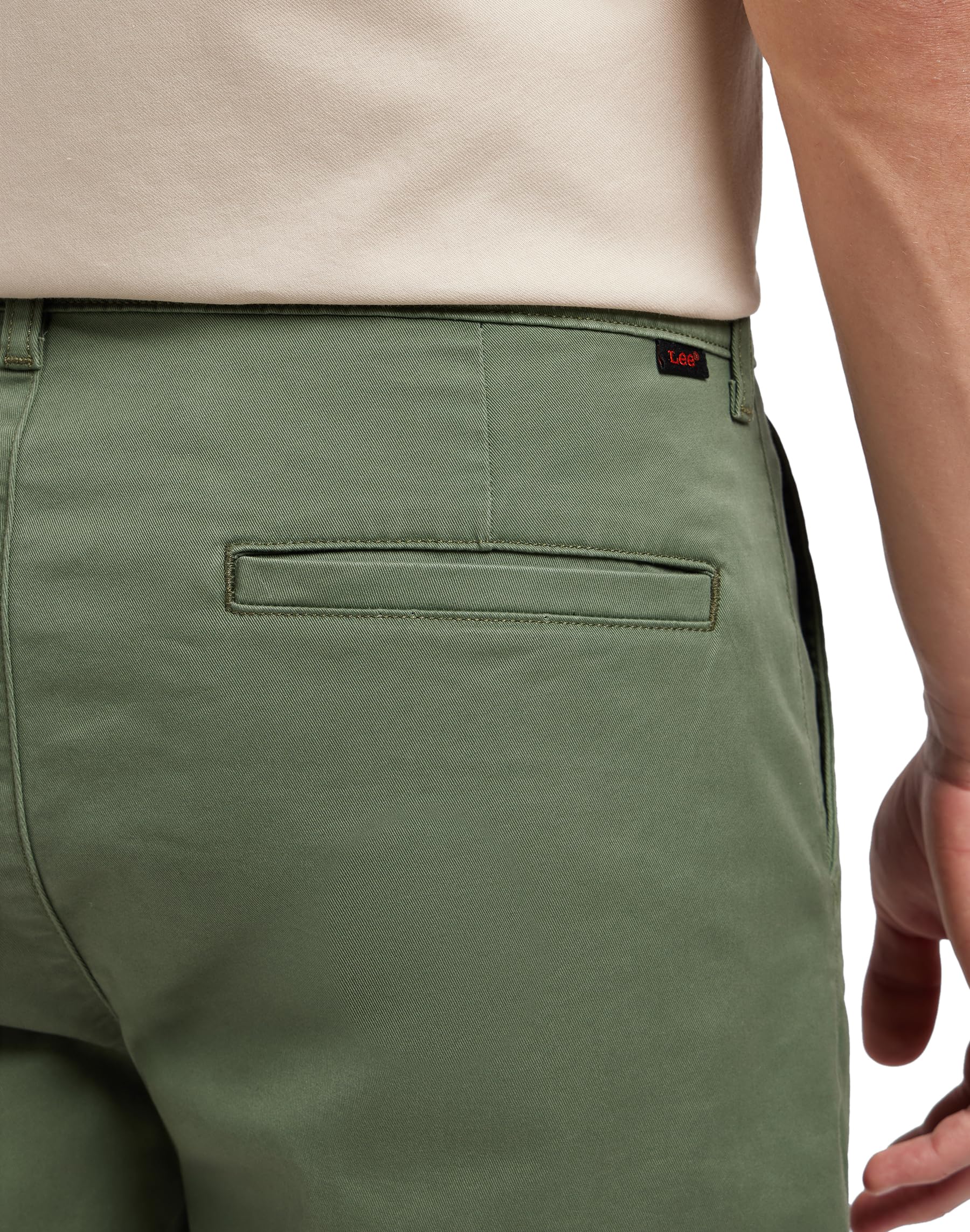 Lee Regular Chino Short homme bleu marine coton