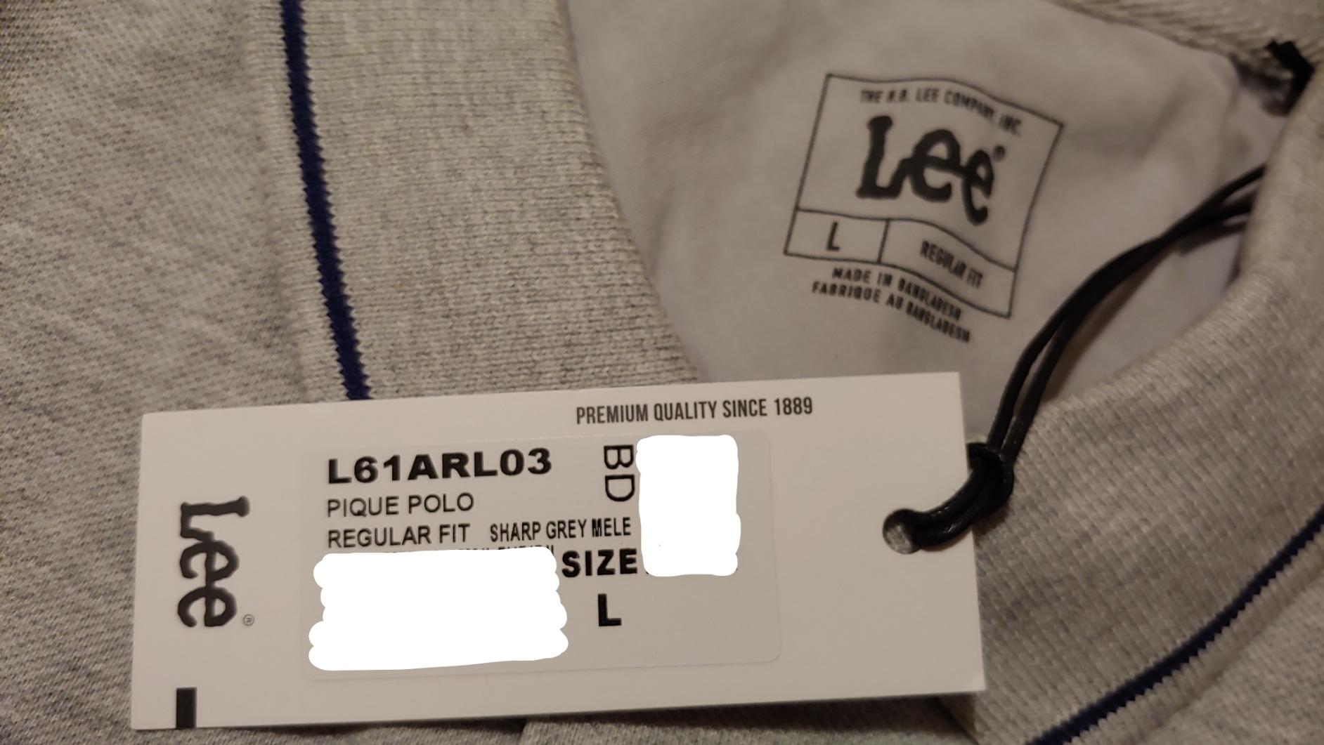 Lee Légendaire polo homme coton coupe classique