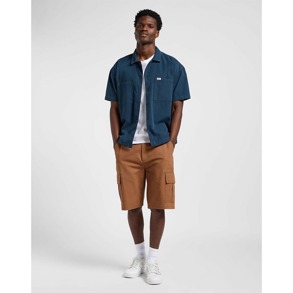 Lee Cargo Short homme 38W Burlwood coton