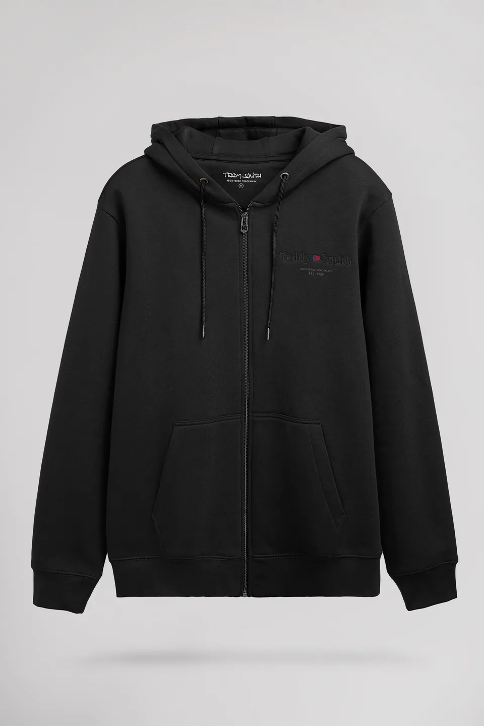 Teddy Smith Giclass Jim HZ gilet sweat capuche noir