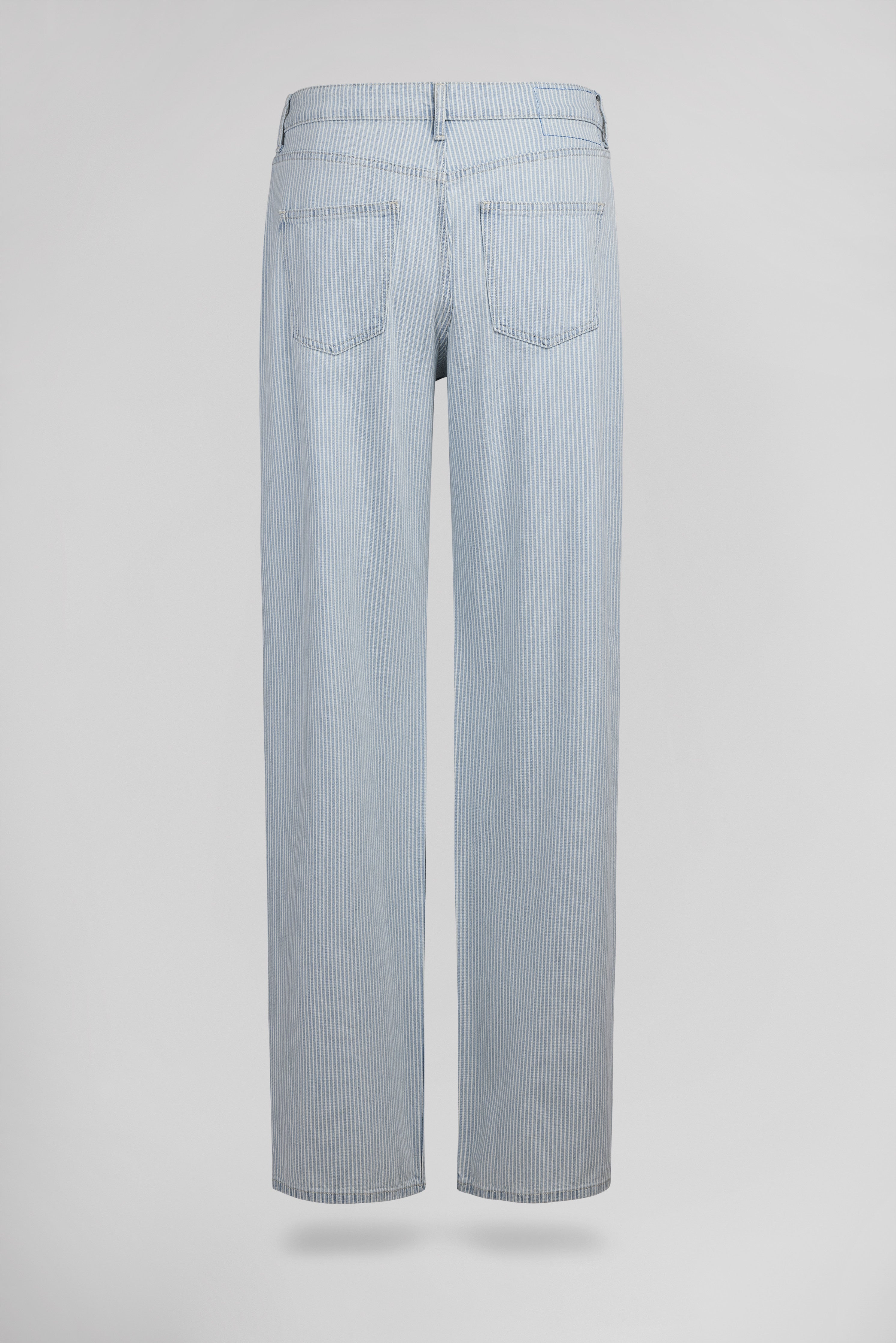 Teddy Smith Tomboy Stripes jean droit taille basse bleach