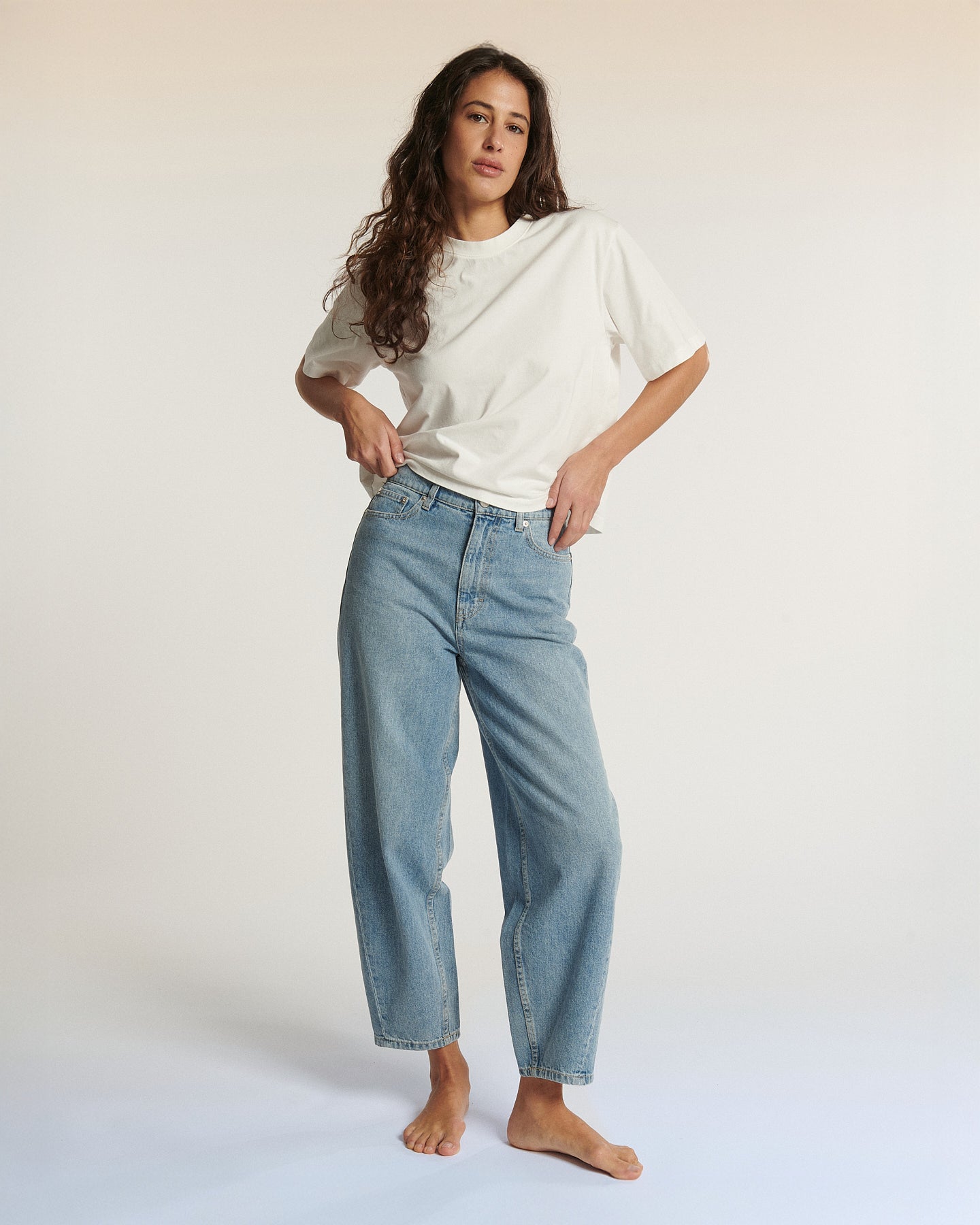 Labdip Jemma Light Blue IN27 jean ballon bleu clair