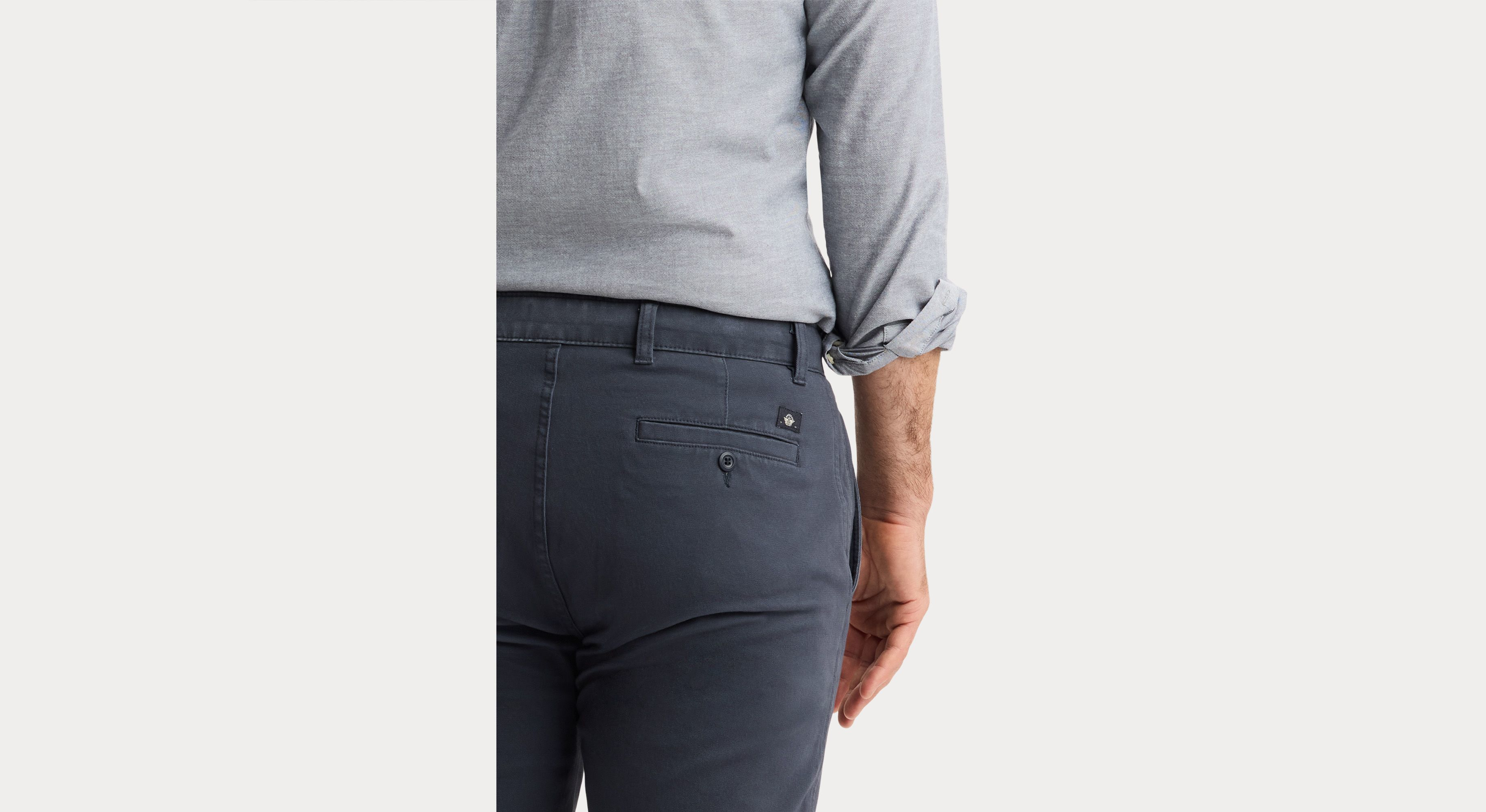 Dockers Ultimate Slim Fit chino bleu stretch bureau