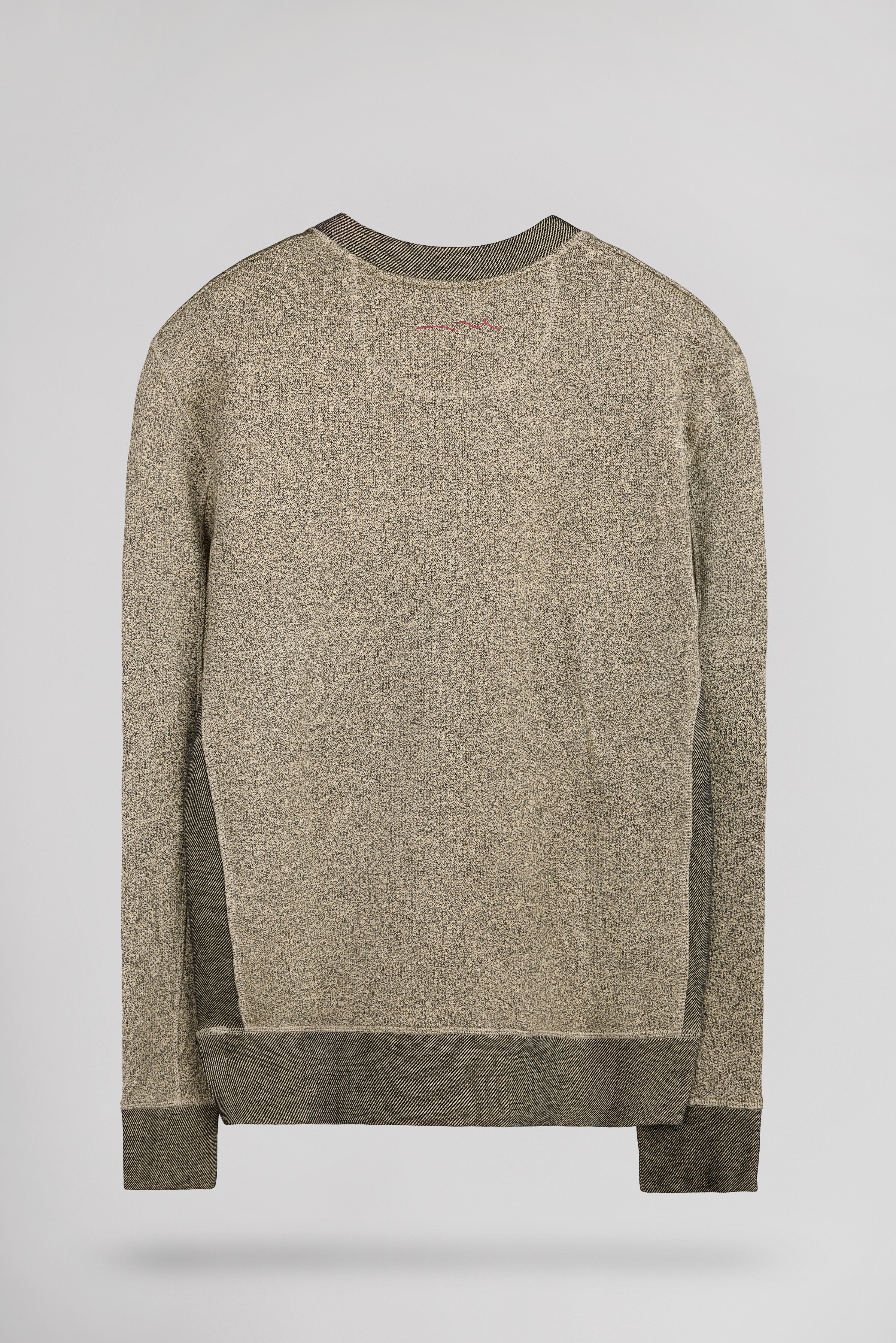 Teddy Smith S-Yanis RC sweat homme beige chiné loose
