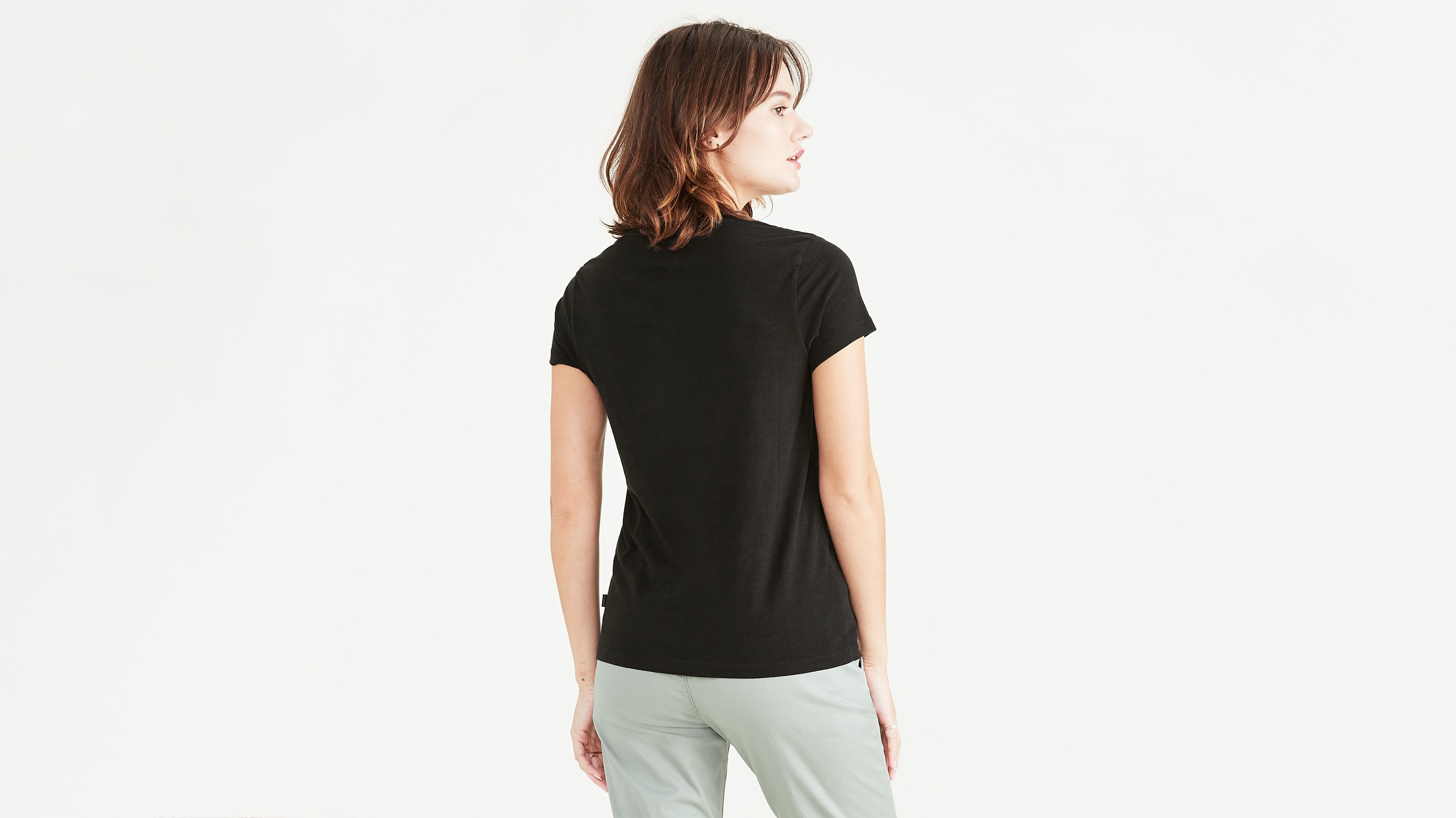 Dockers Favorite V-Neck Tee Shirt t-shirt noir slim