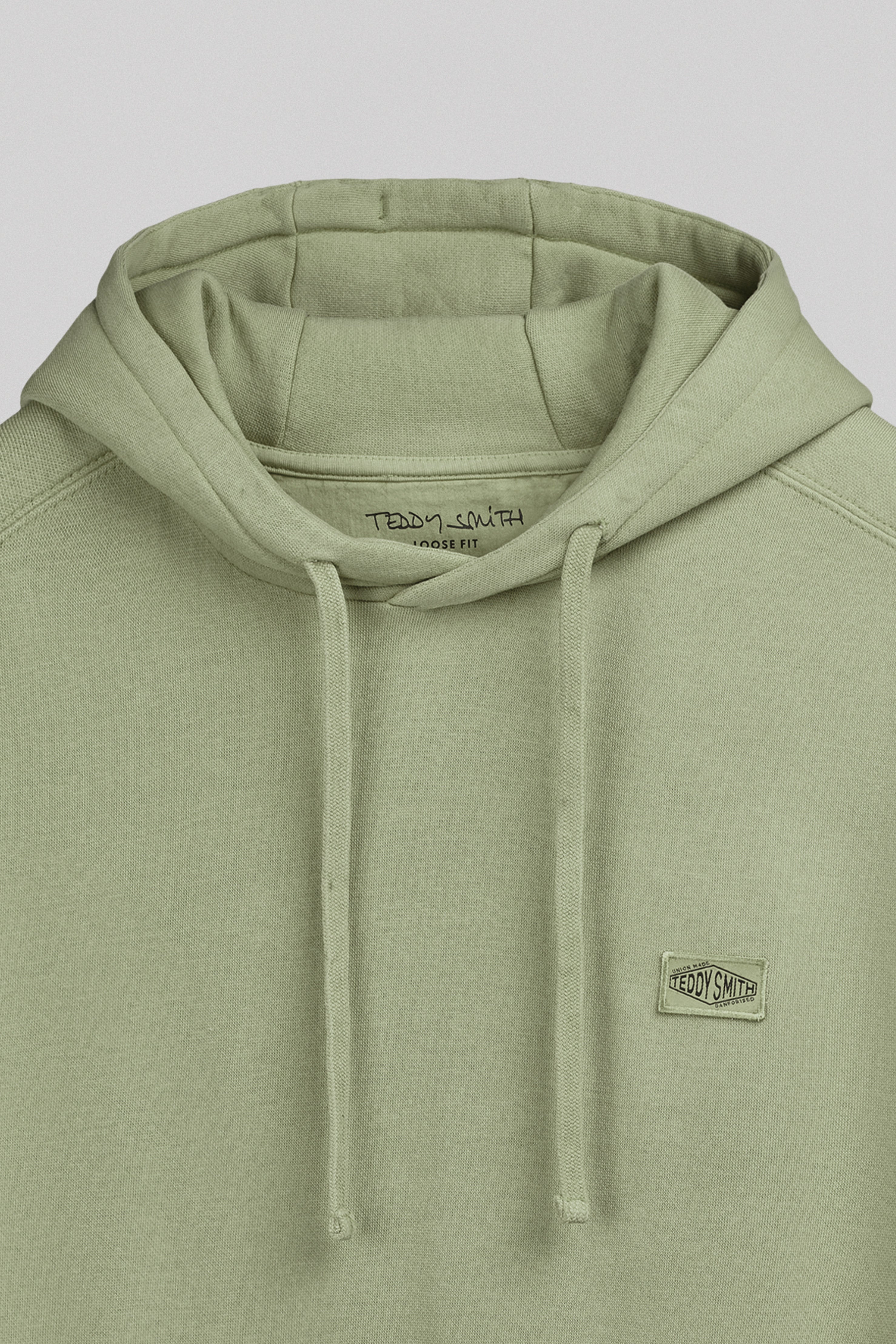 Teddy Smith S-Nateo Hoody sweat capuche kaki homme