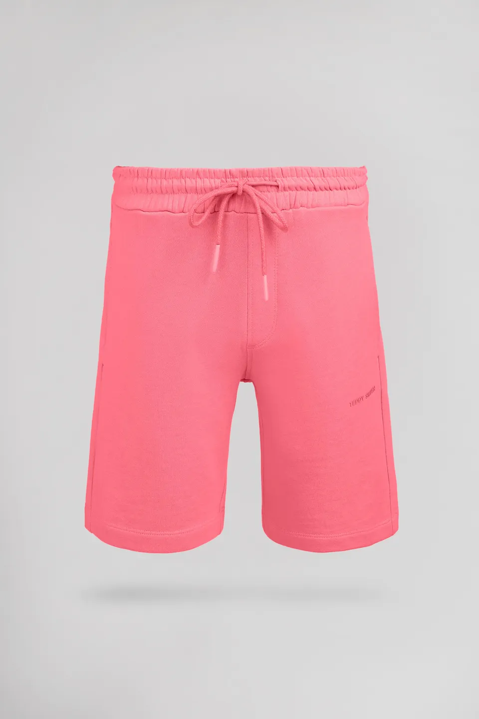 Teddy Smith S-Narky short bermuda rose vif garçon