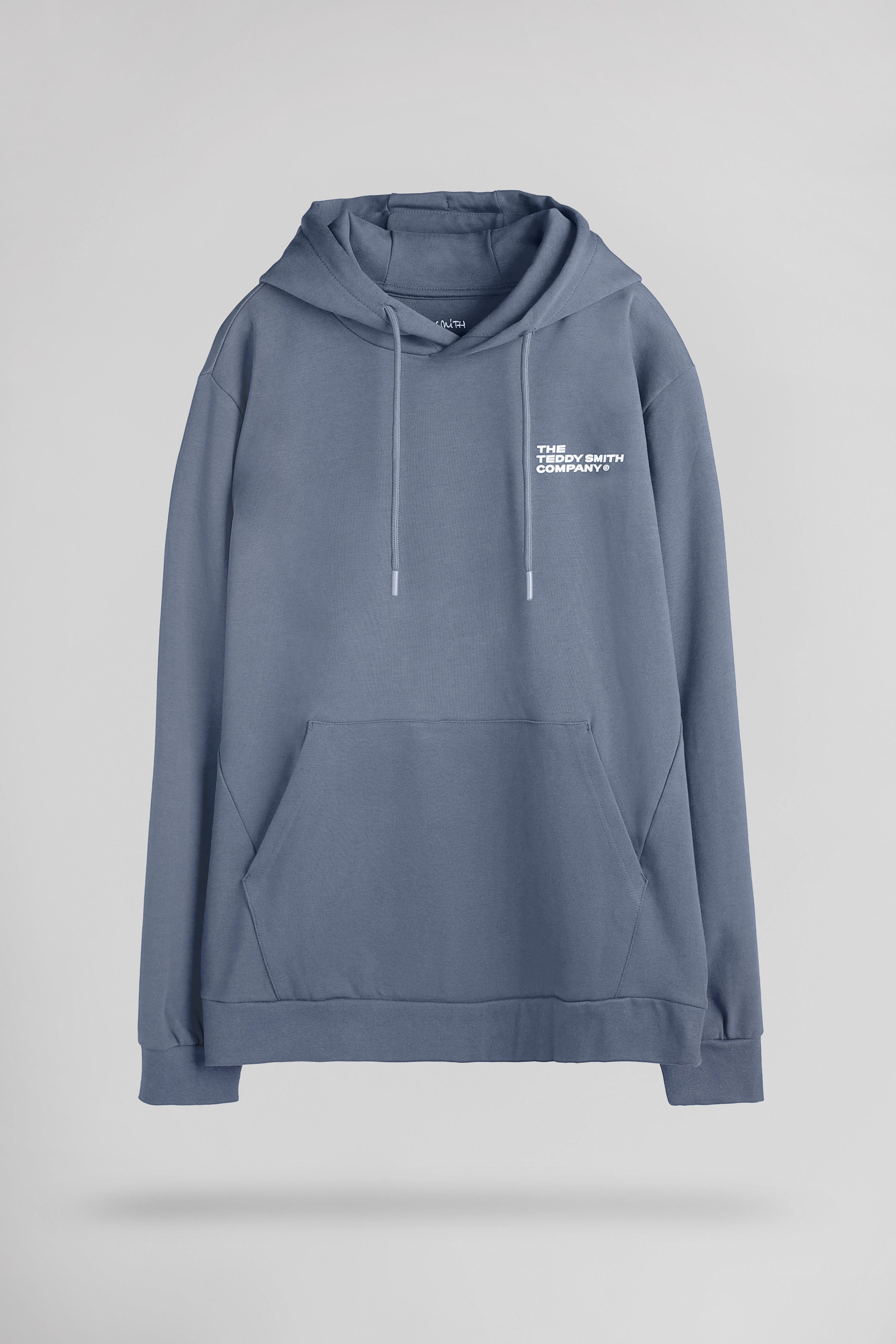 Teddy Smith S-Company sweat gris météore capuche
