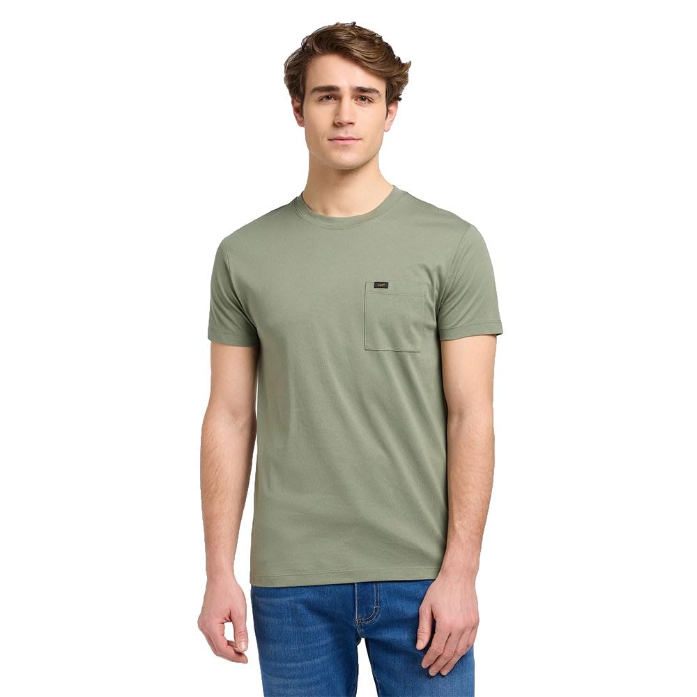Lee Ultimate Pocket Tee t-shirt homme Olive Night