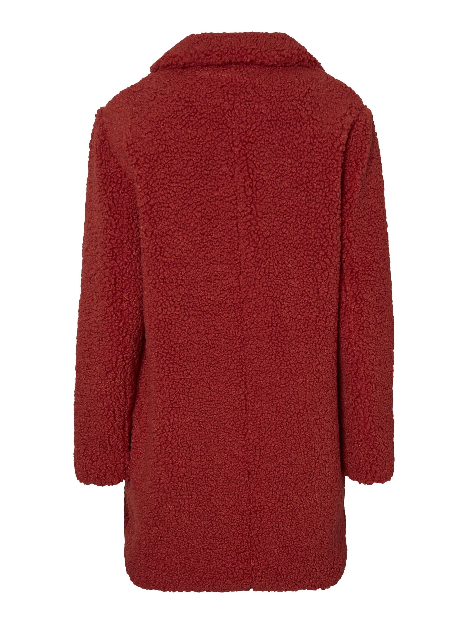 Noisy May manteau teddy boutons doublé 77 cm