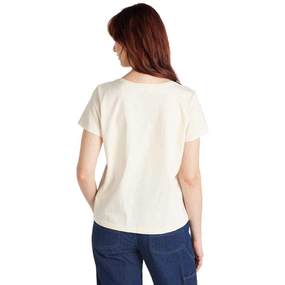 Lee Sustainable Tee t-shirt femme écru coupe relax