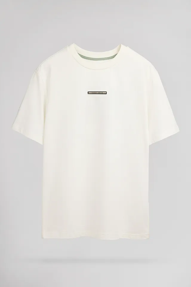 Teddy Smith T-Olivio MC t-shirt ample blanc