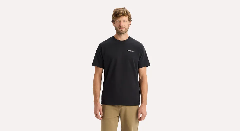 Dockers Graphic Tee t-shirt regular noir