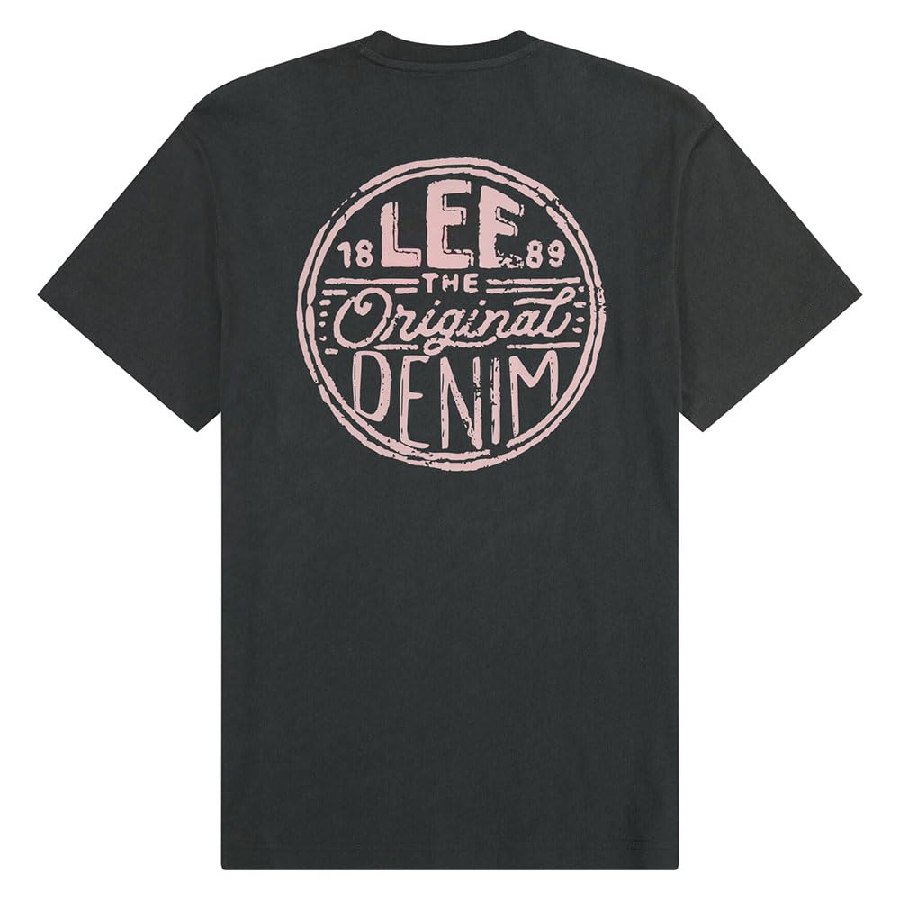 Lee Regular Logo Tee t-shirt homme noir coupe regular