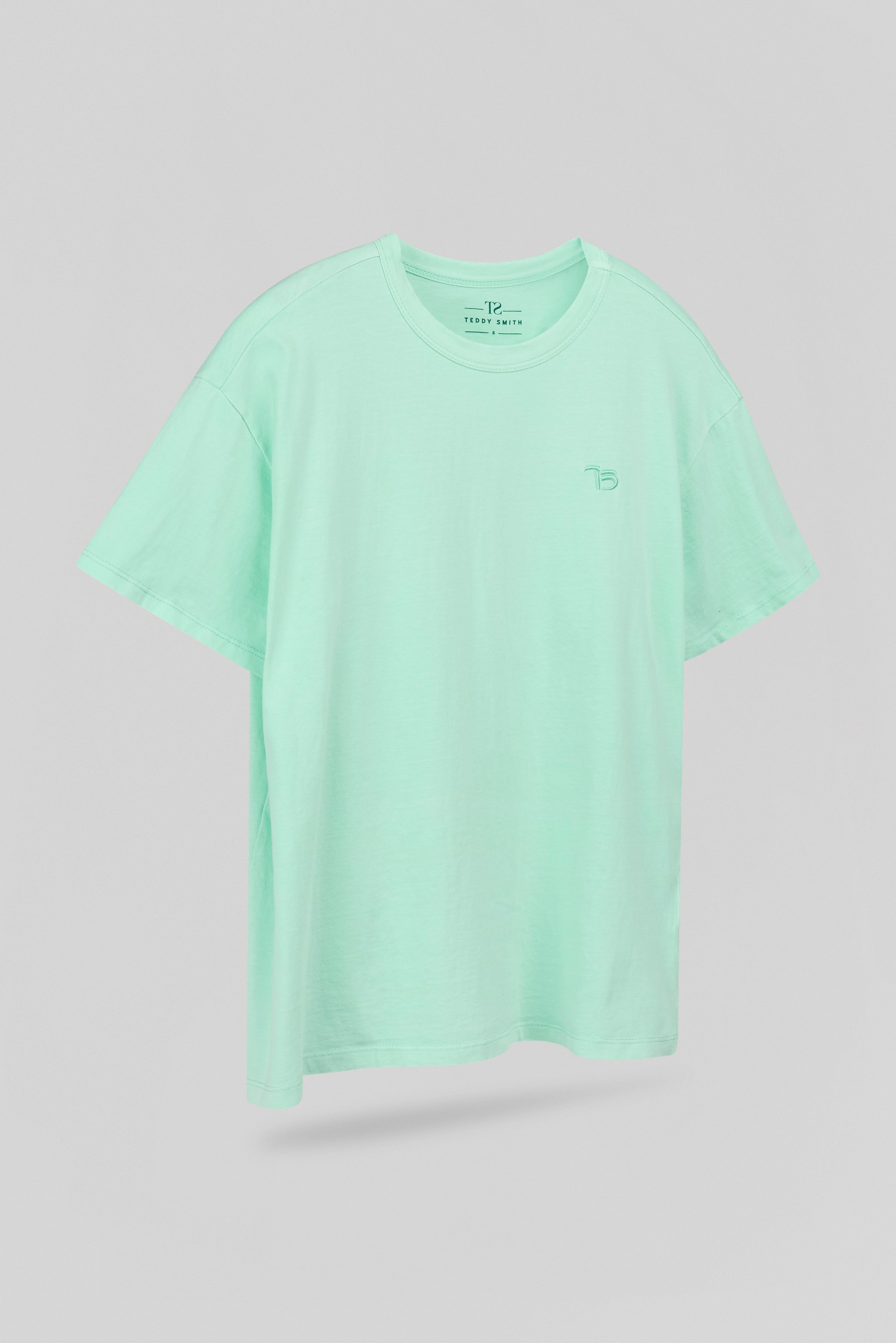 Teddy Smith T-Lava MC t-shirt oversize vert menthe