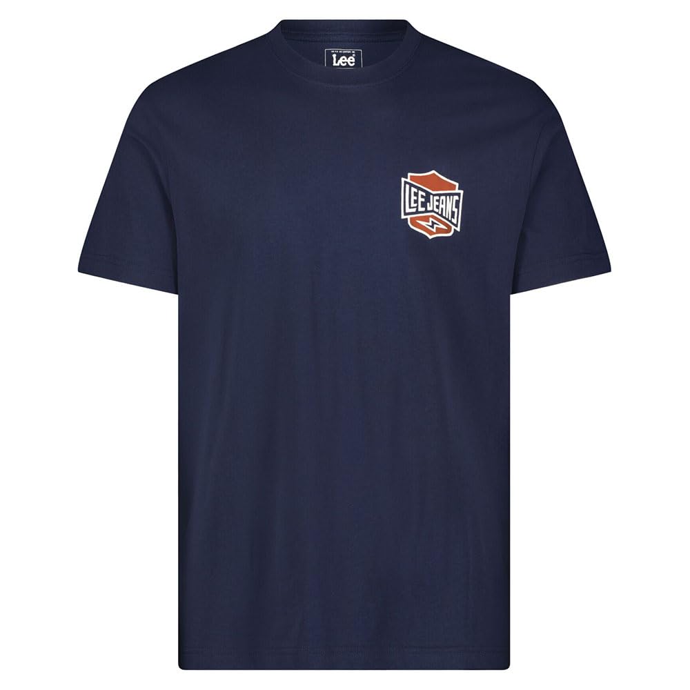Lee SS Relaxed Tee t-shirt homme XL indigo décontracté