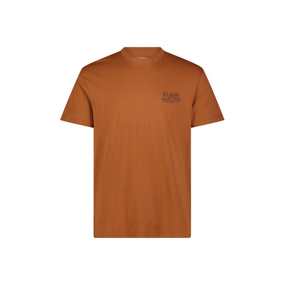 Lee SS Relaxed Logo t-shirt homme XXL gris coton