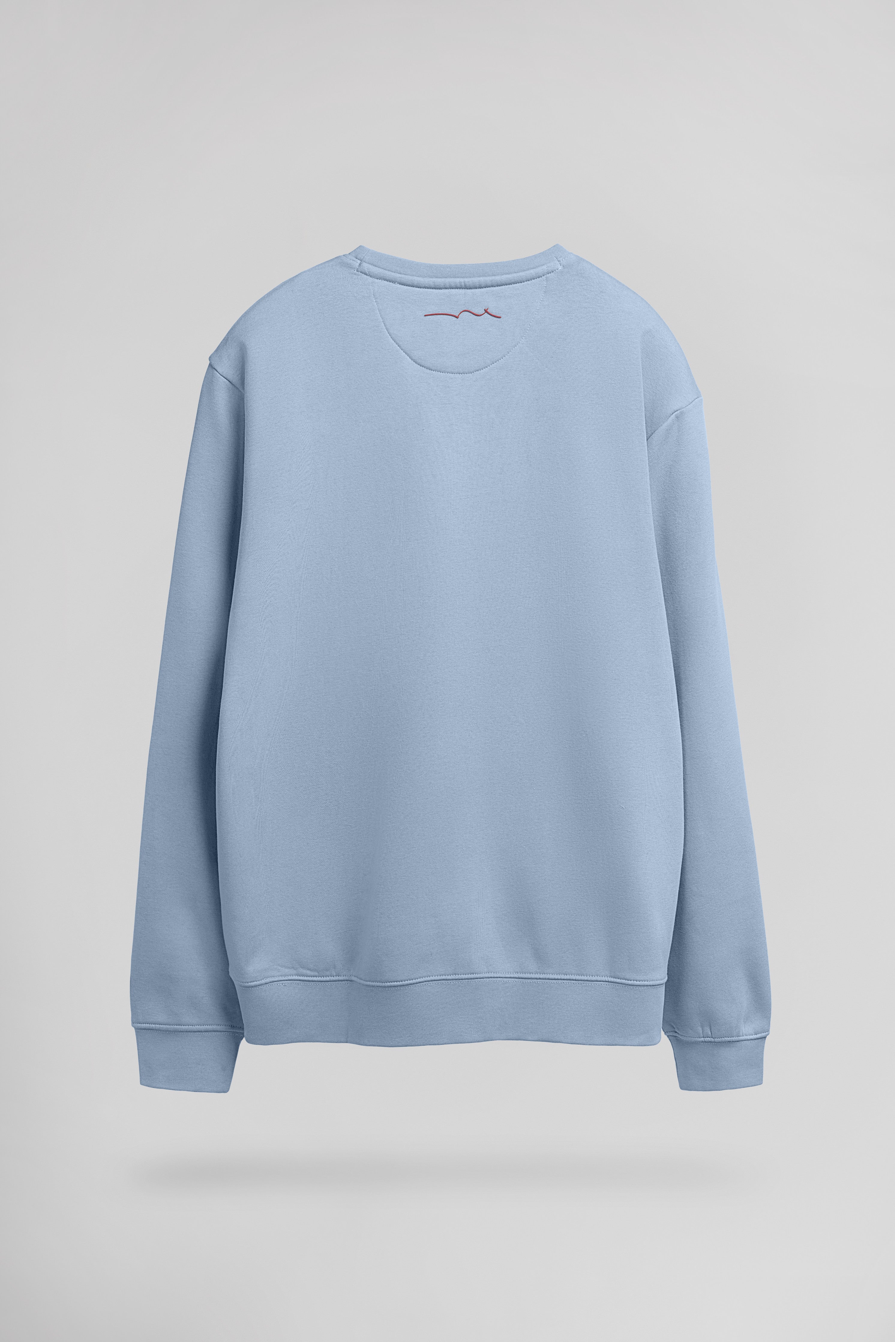 Teddy Smith S-Nark RC sweat col rond bleu minéral homme