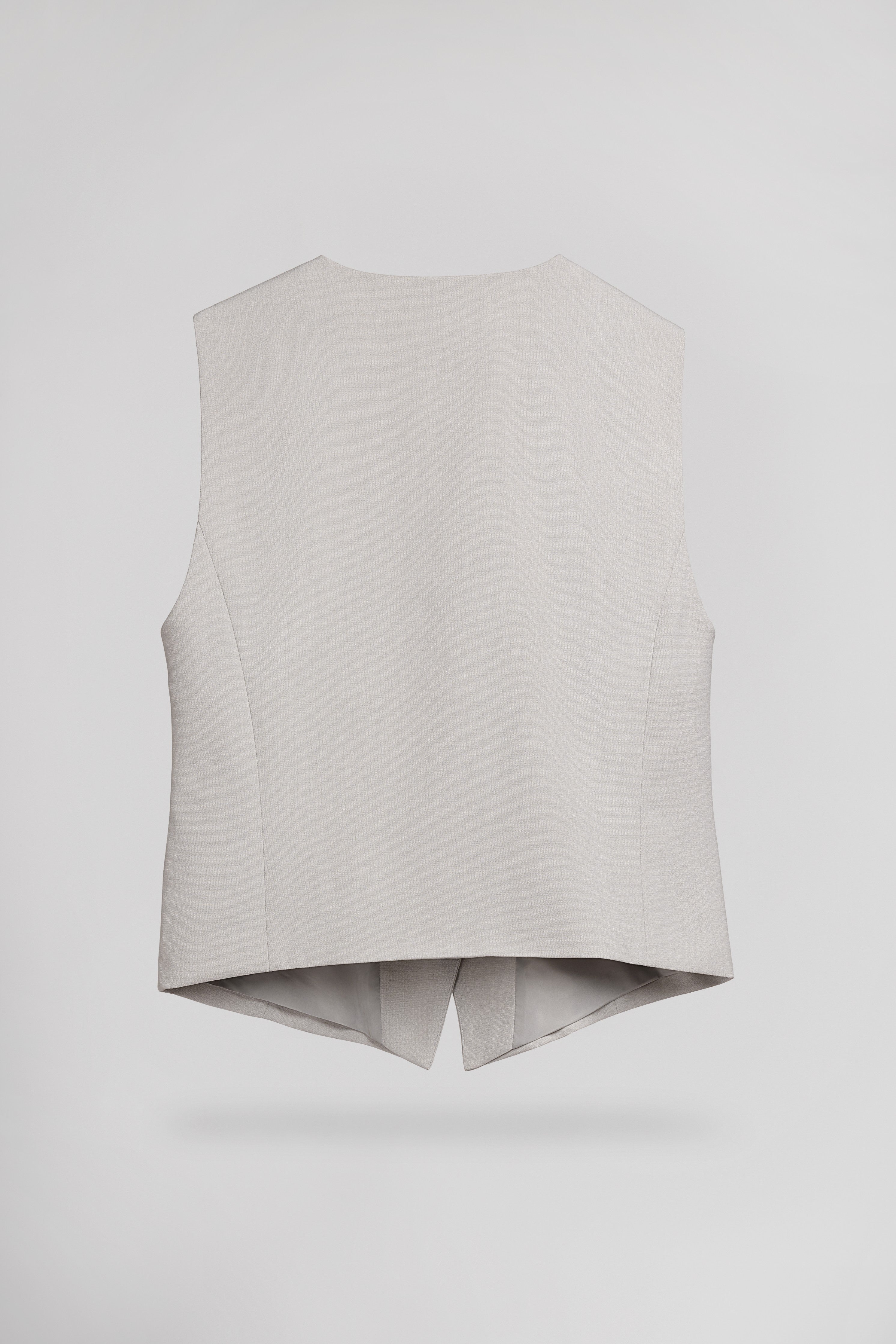 Teddy Smith G-Wild gilet tailleur blanc mélangé col V