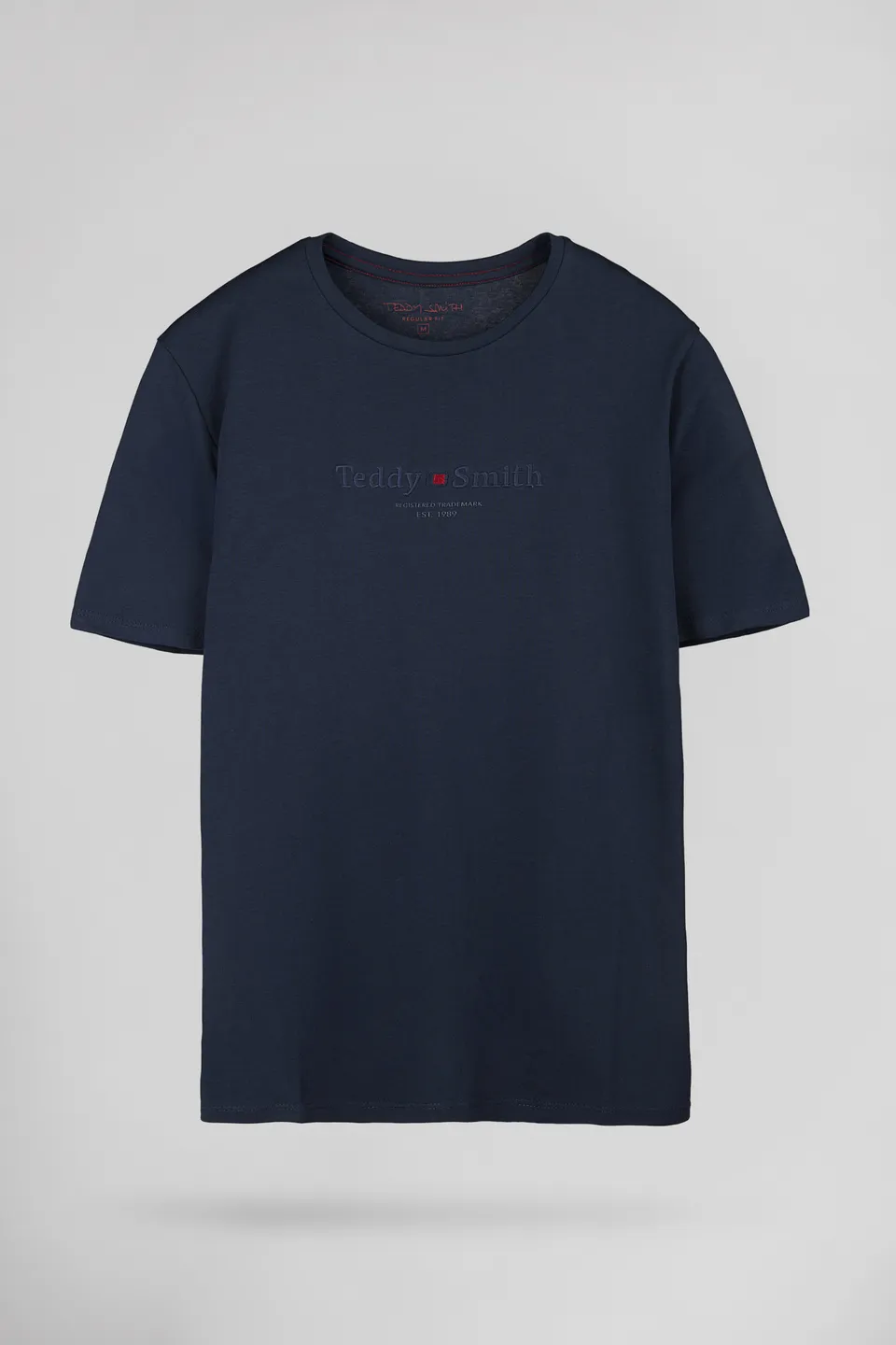 Teddy Smith T-Jim t-shirt bleu navy coton
