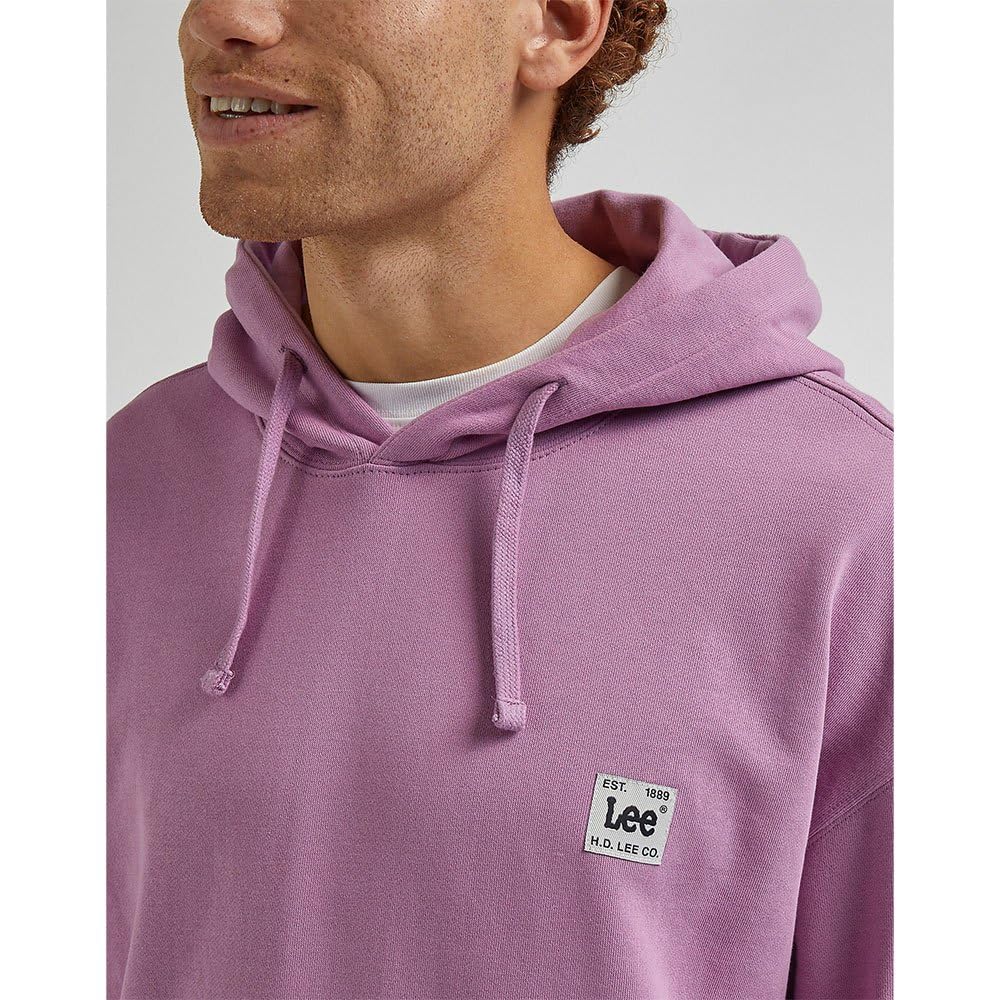 Lee Core Loose sweat capuche homme pansy molleton