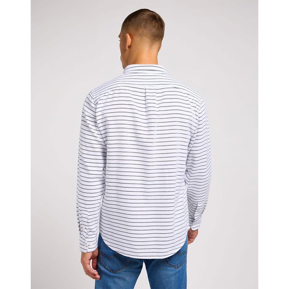 Lee Riveted t-shirt homme Charcoal M coupe classique