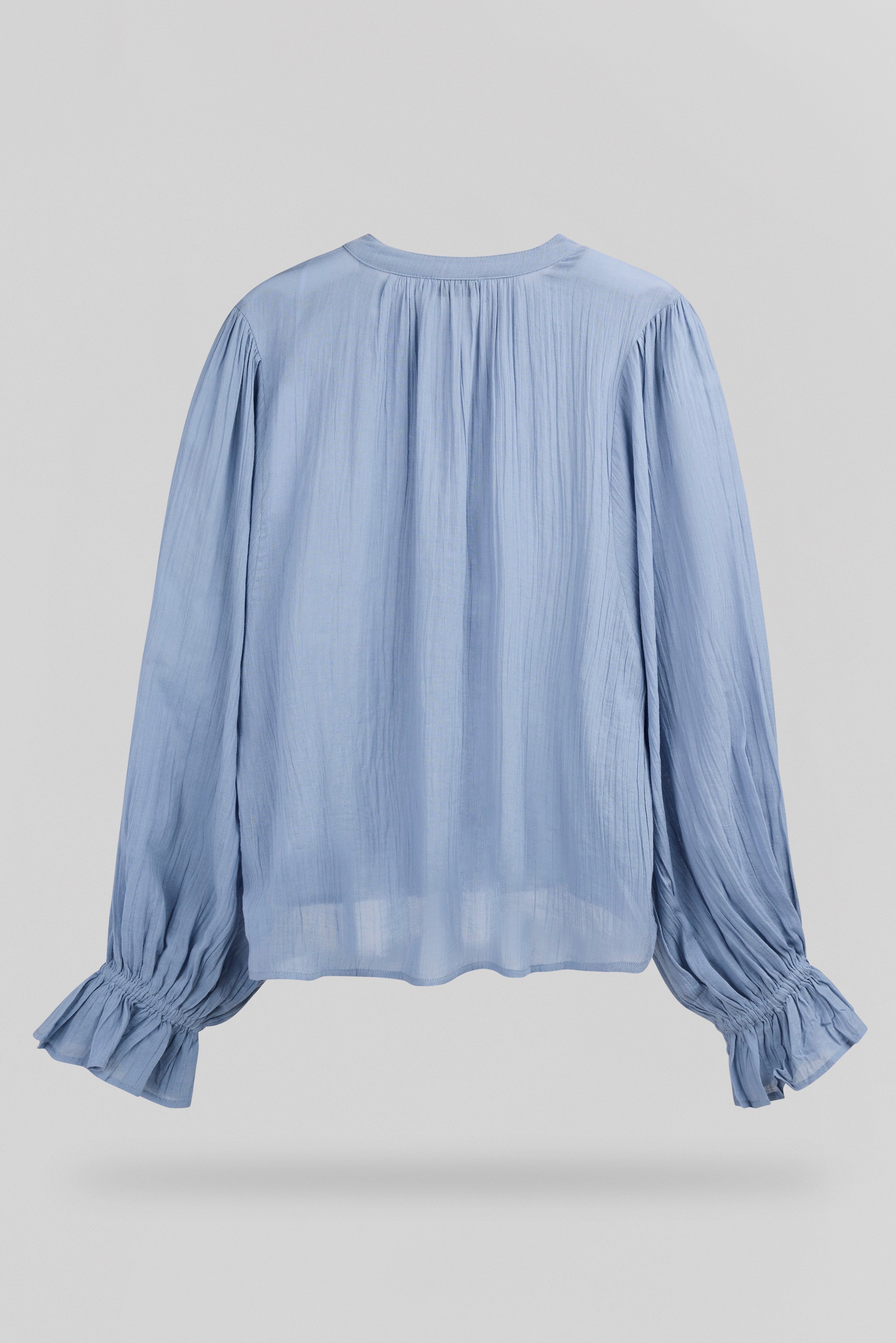 TEDDY SMITH C-SWAN chemise femme bleue fluide coton