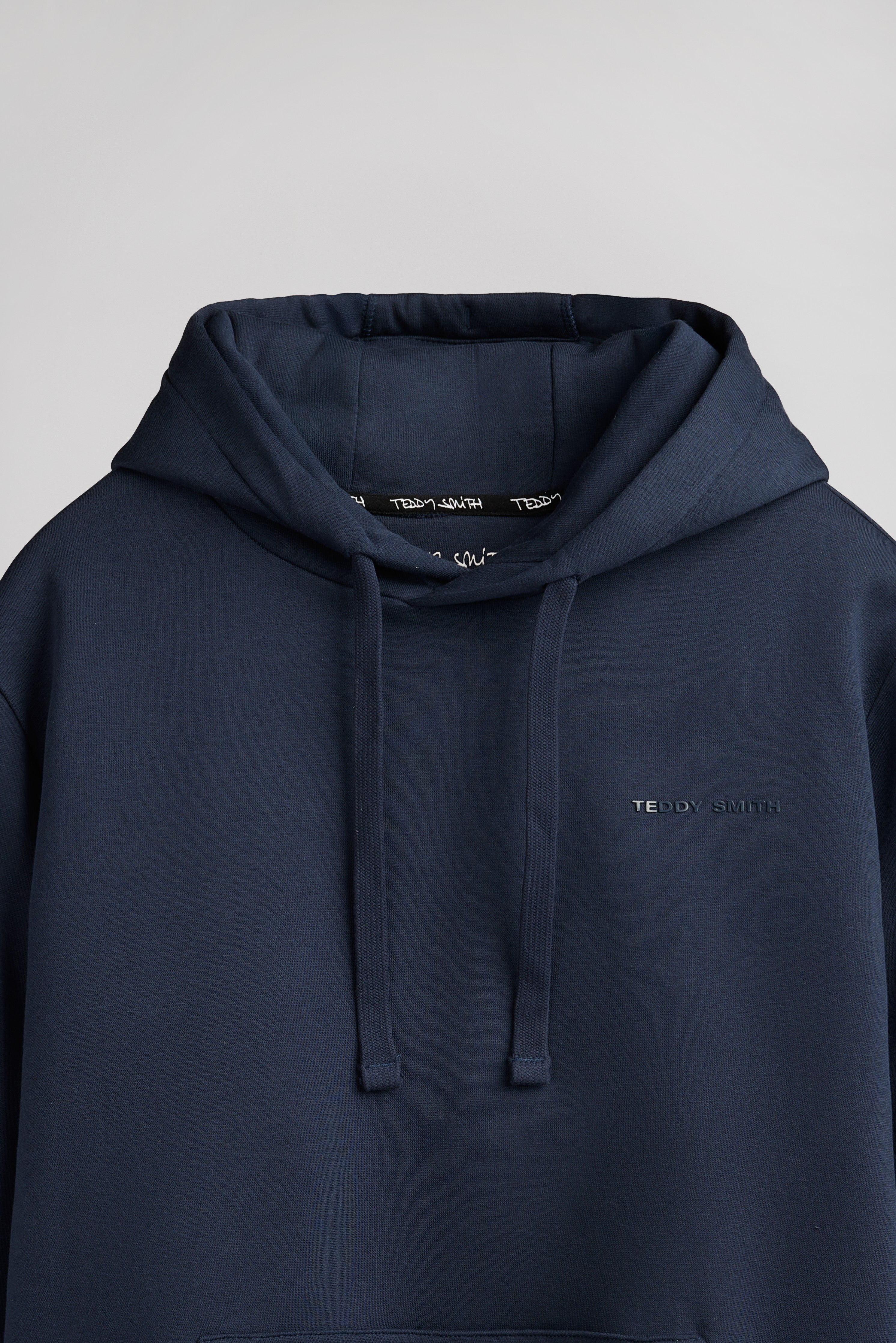 Teddy Smith S-Nark Hoody sweat navy poche kangourou