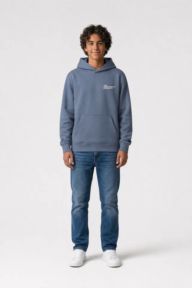 Teddy Smith S-Company Hoody sweat garçon gris