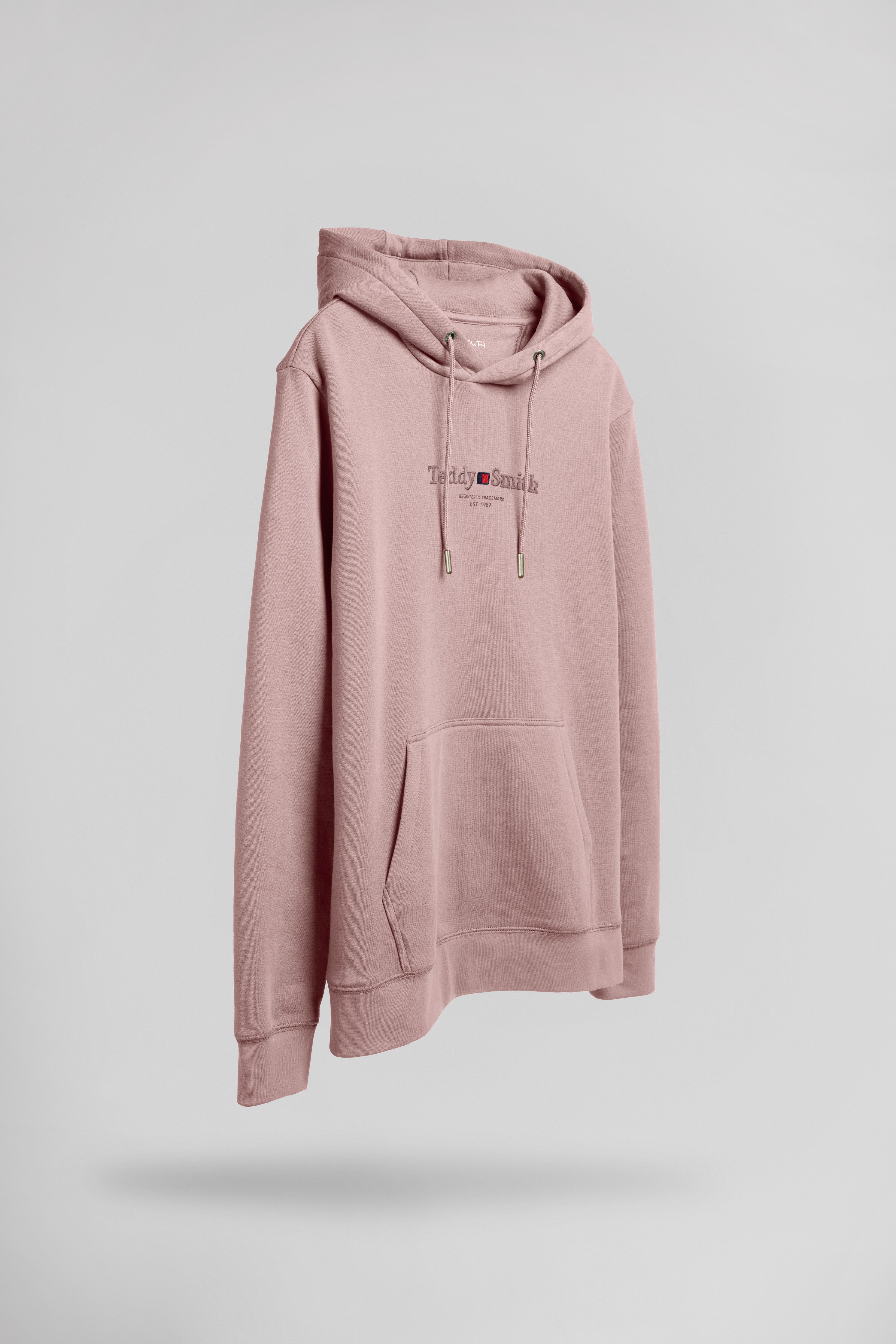 Teddy Smith S-Jim Hoody sweat capuche rose homme